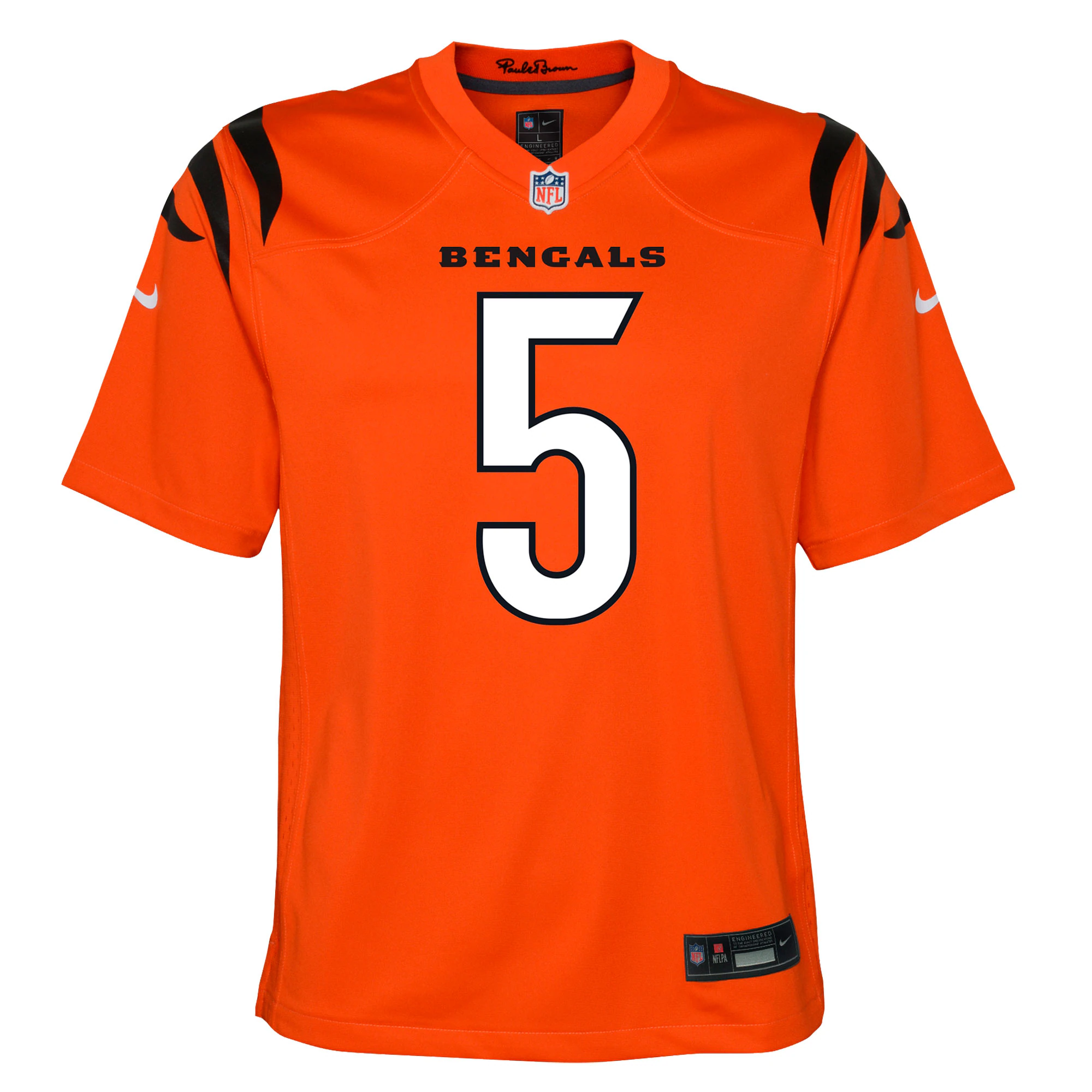 Tee Higgins Cincinnati Bengals Nike Youth Game Jersey – White