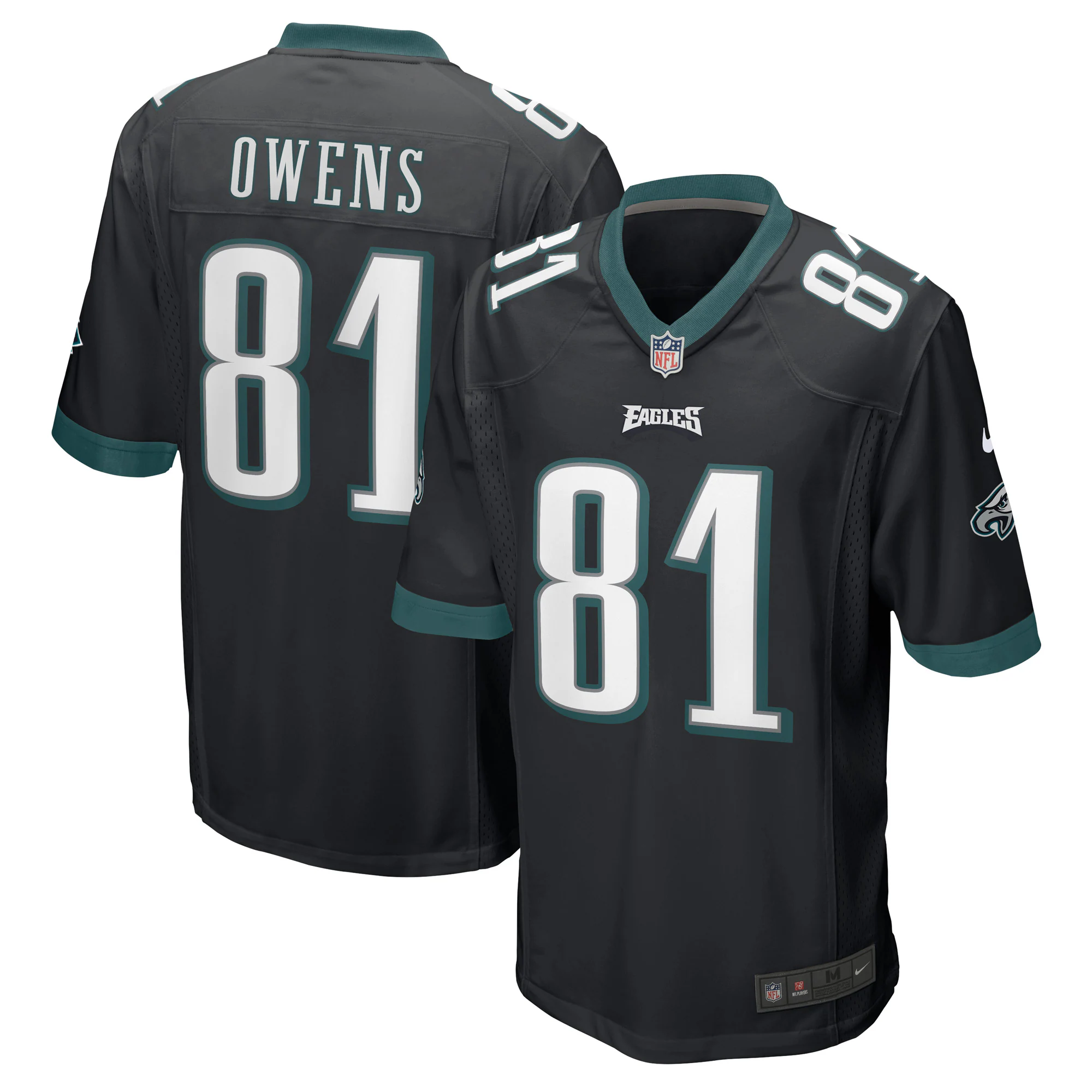 nike Owens Eagles Black Jersey