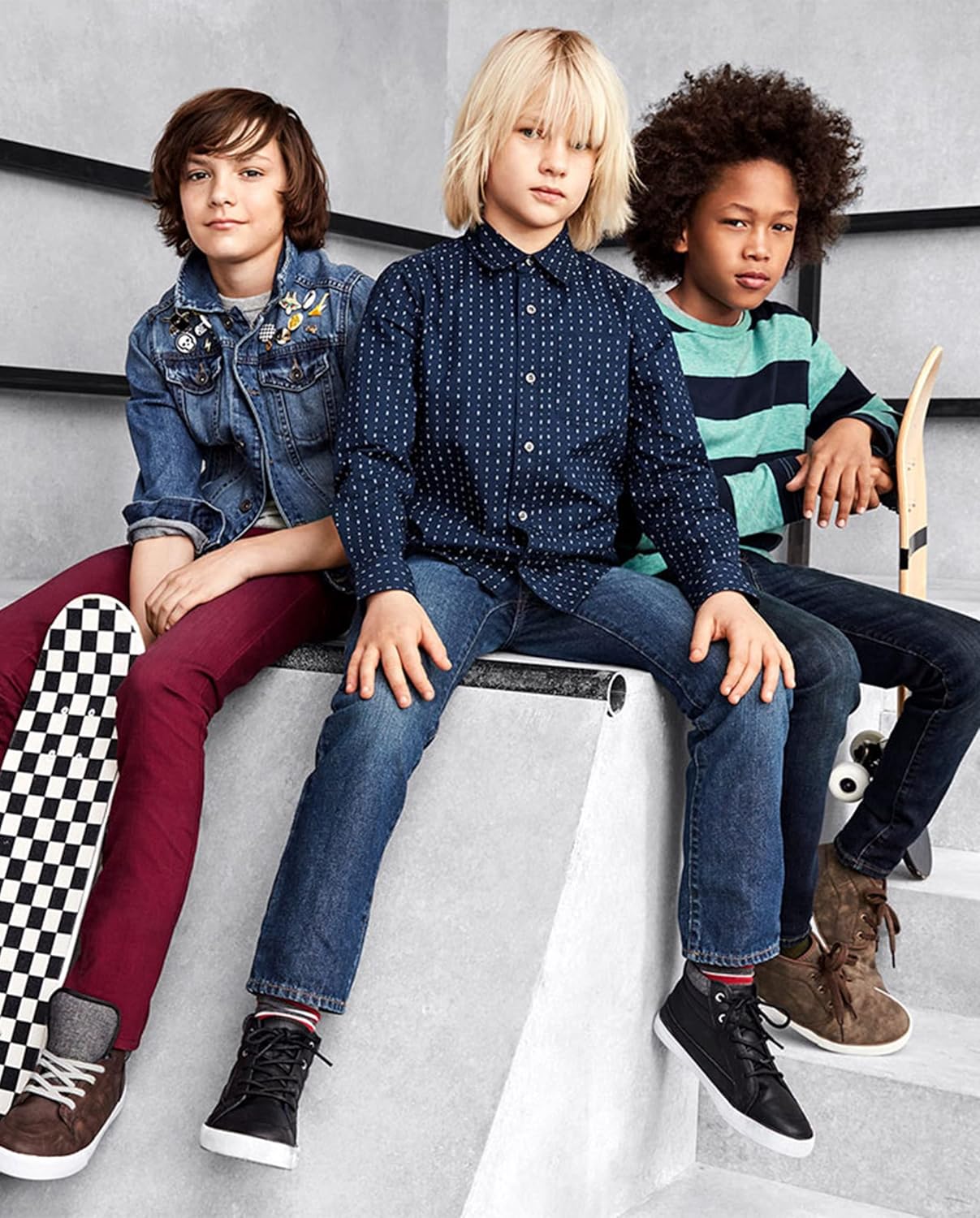 The Children’s Place Boys’ Denim Jacket