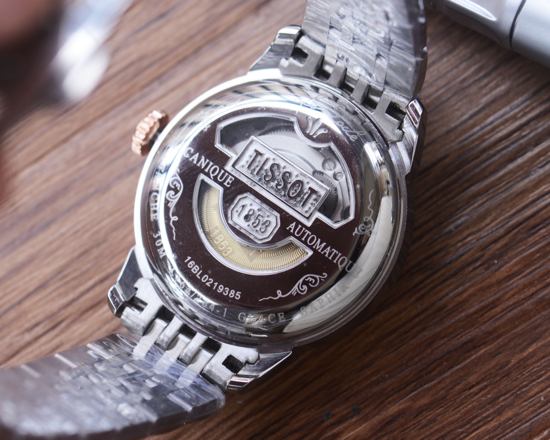 Tissot Swissmatic Watch - Tissot Swissmatic - Black Dial Stainless - Image 2