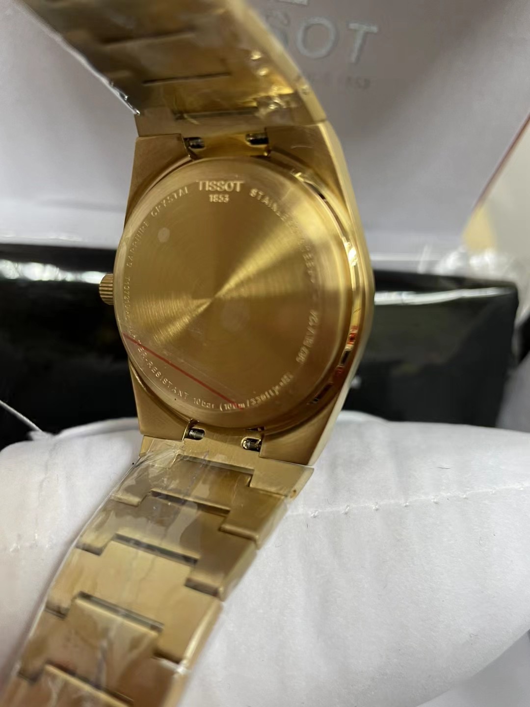 Tissot PRX Gold - 18k Gold Plated Quartz Watch - Image 2
