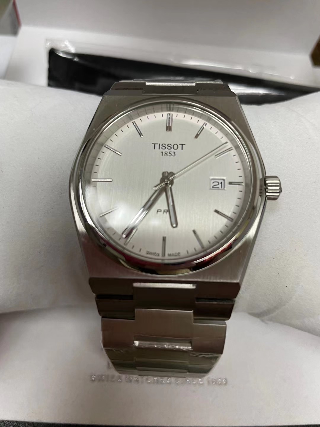 Tissot PRX Silver Dial - Stainless Steel Quartz Watch - Image 2