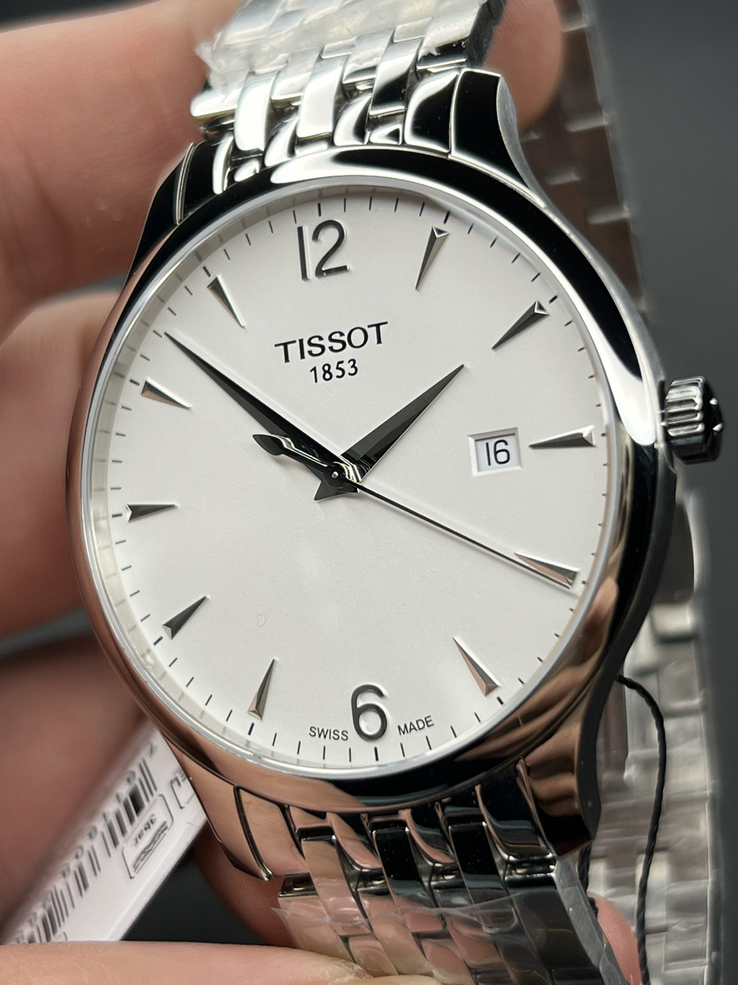 Tissot Silver Dial Steel - Tissot Everytime Swissmatic - Silver Dial - Image 7