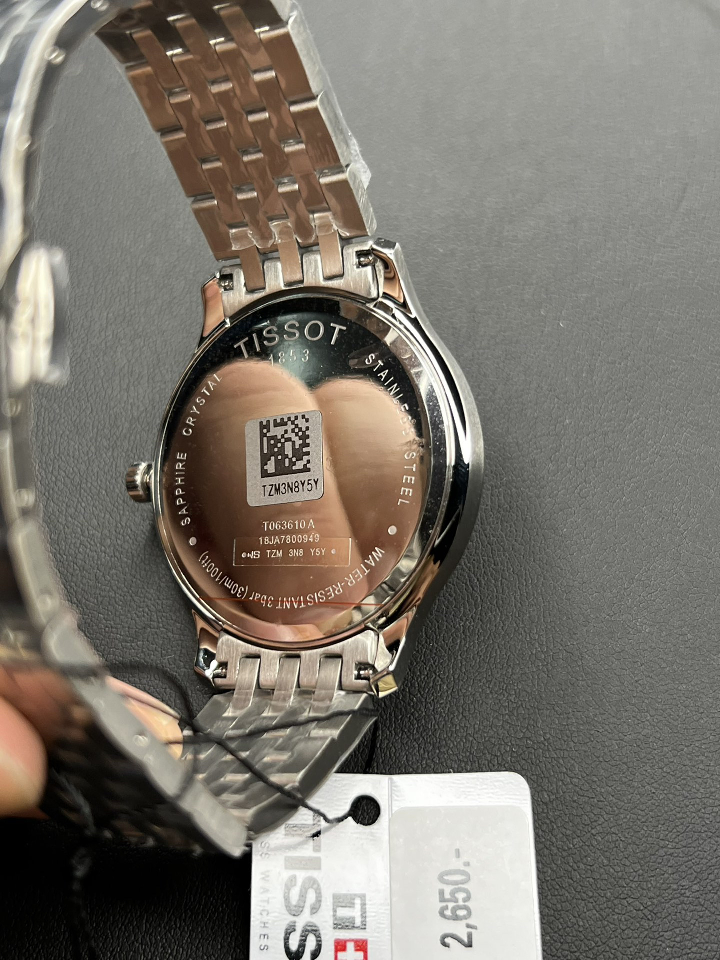 Tissot Silver Dial Steel - Tissot Everytime Swissmatic - Silver Dial - Image 5