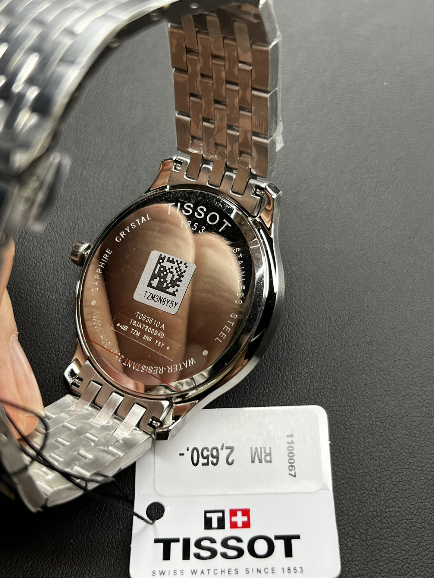 Tissot Silver Dial Steel - Tissot Everytime Swissmatic - Silver Dial - Image 3