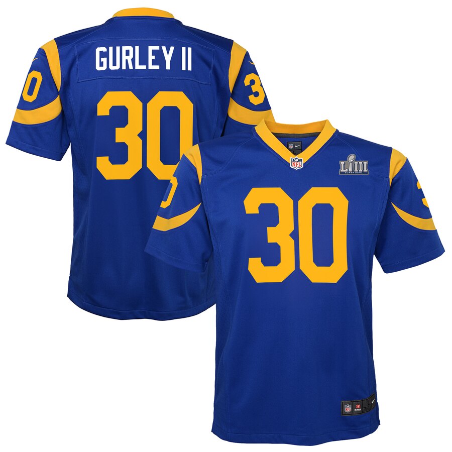 Gurley Rams Super Bowl Jersey