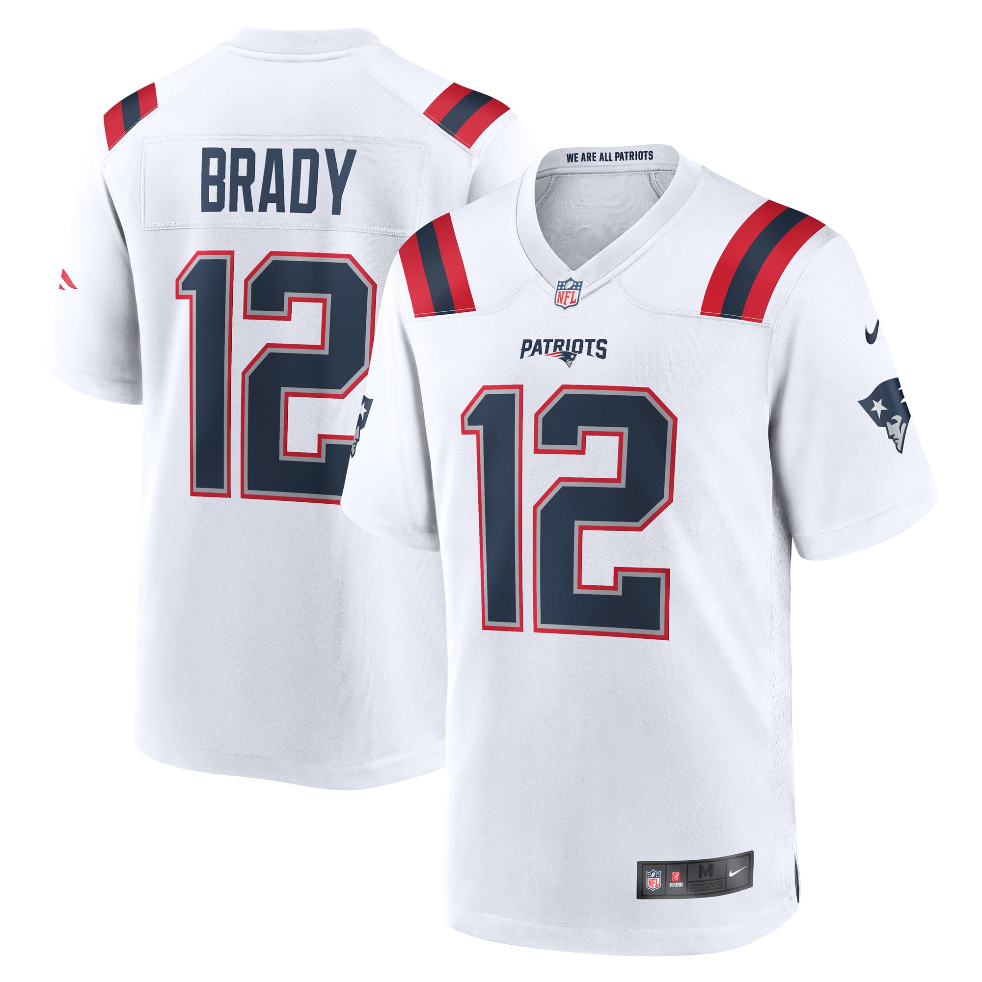 Tom Brady New England Patriots Nike Game Retired Player Jersey – Navy