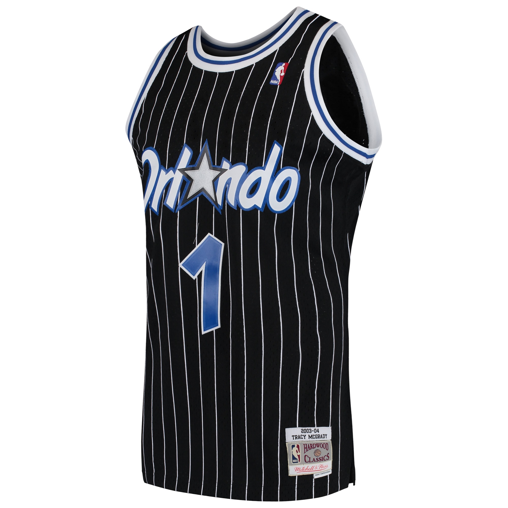 Exclusive Mitchell & Ness McGrady Orlando Magic Jersey - Black #1 Fan Gear