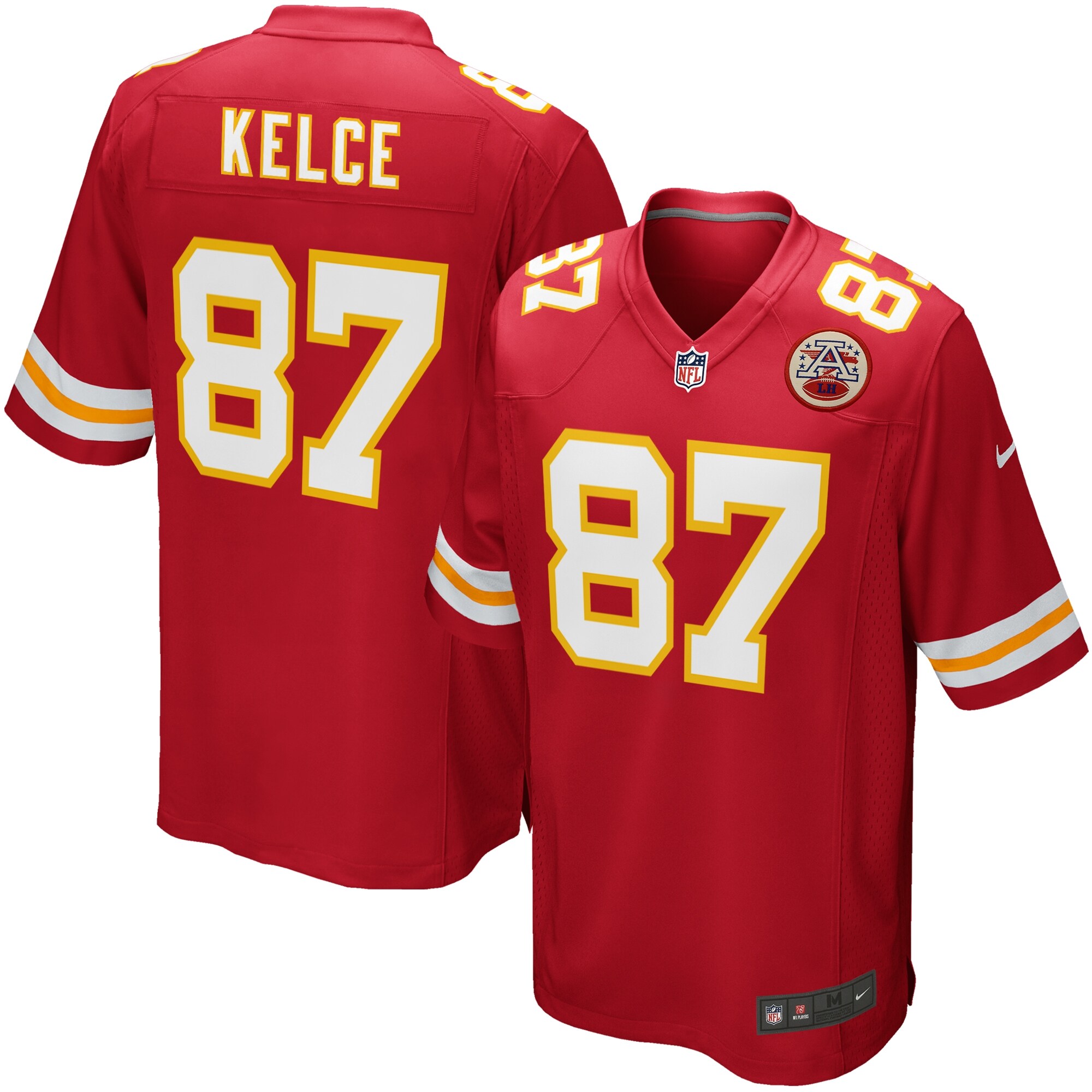 Travis Kelce Kansas City Chiefs Nike Team Game Jersey – Red
