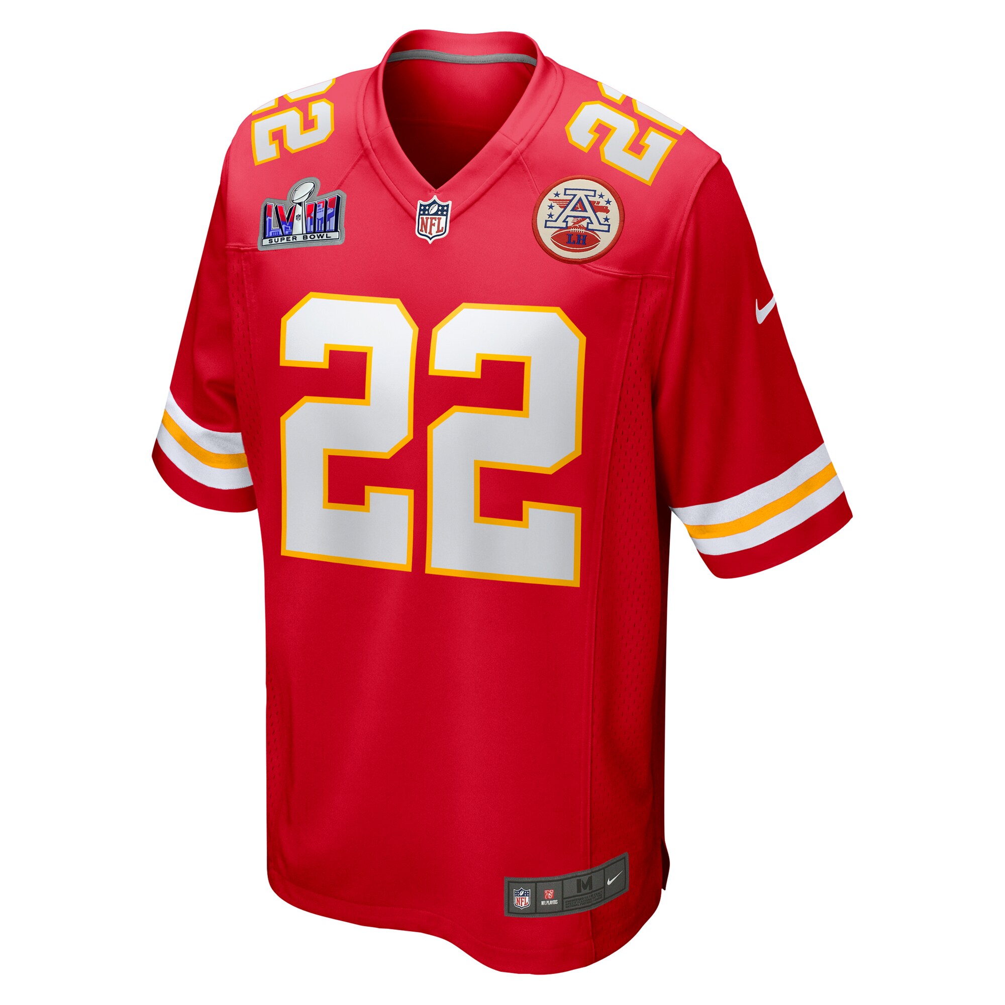 Trent McDuffie Kansas City Chiefs Nike Super Bowl LVIII Game Jersey - Red