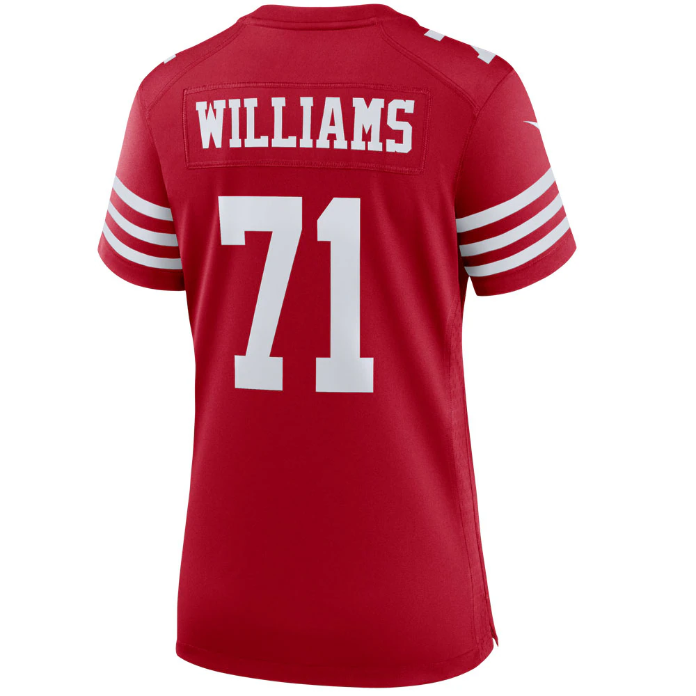 Trent Williams San Francisco  Nike Women’s Player Game Jersey – White