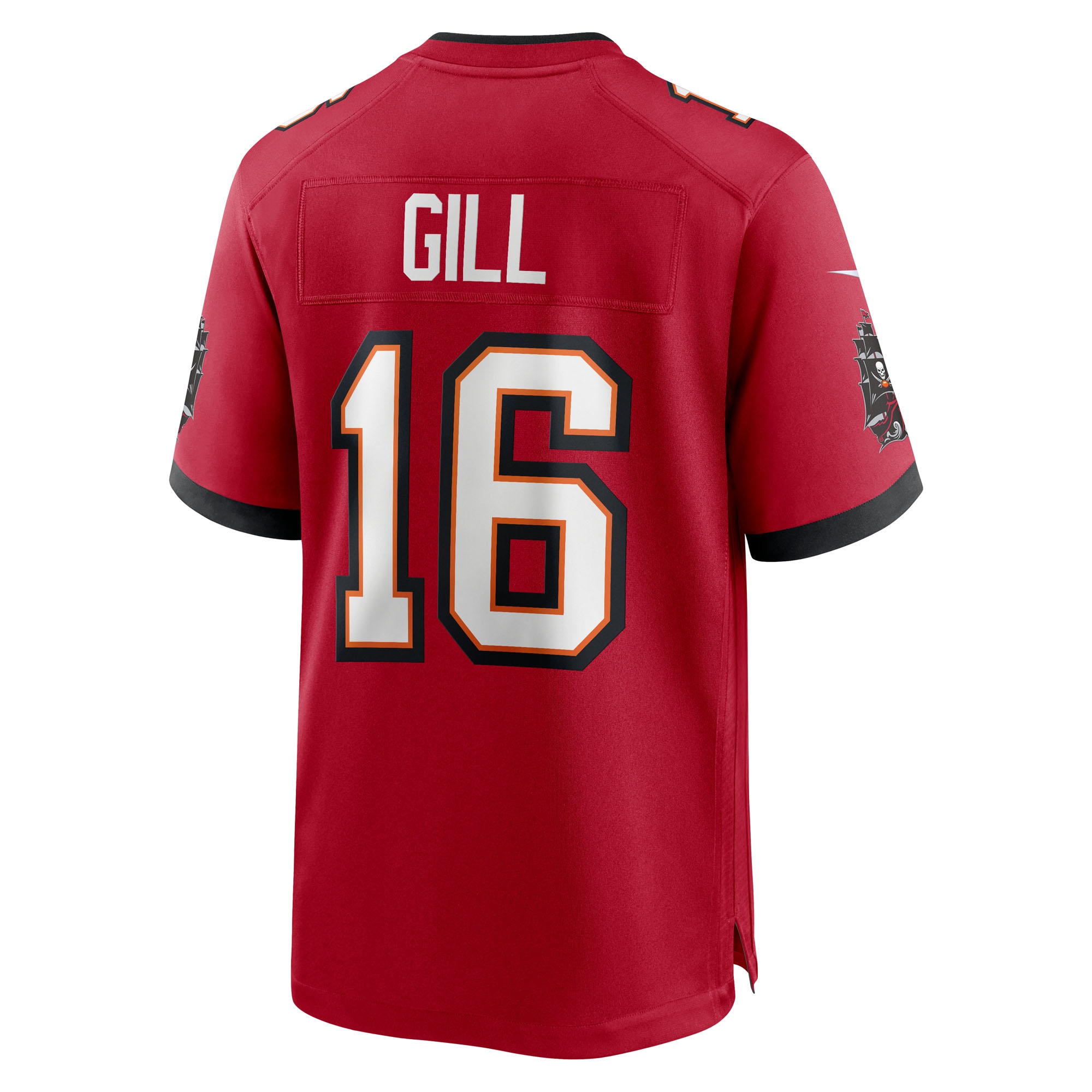 Trenton Gill Tampa Bay Buccaneers Nike Team Game Jersey -  Red