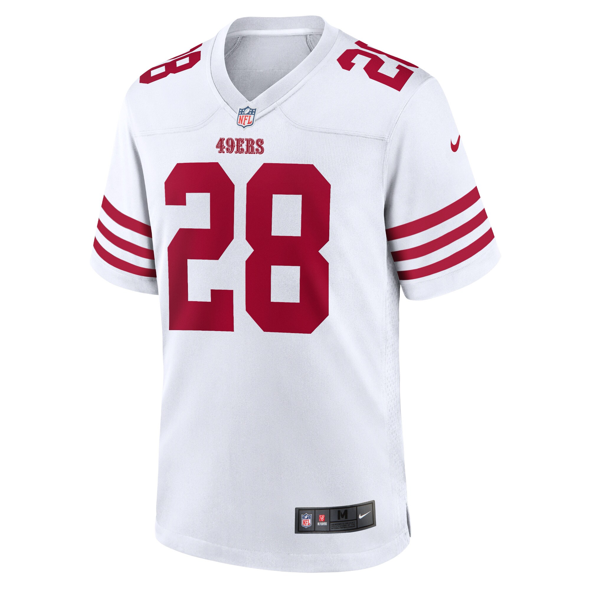 Trey Sermon San Francisco 49ers Nike Player Game Jersey - White