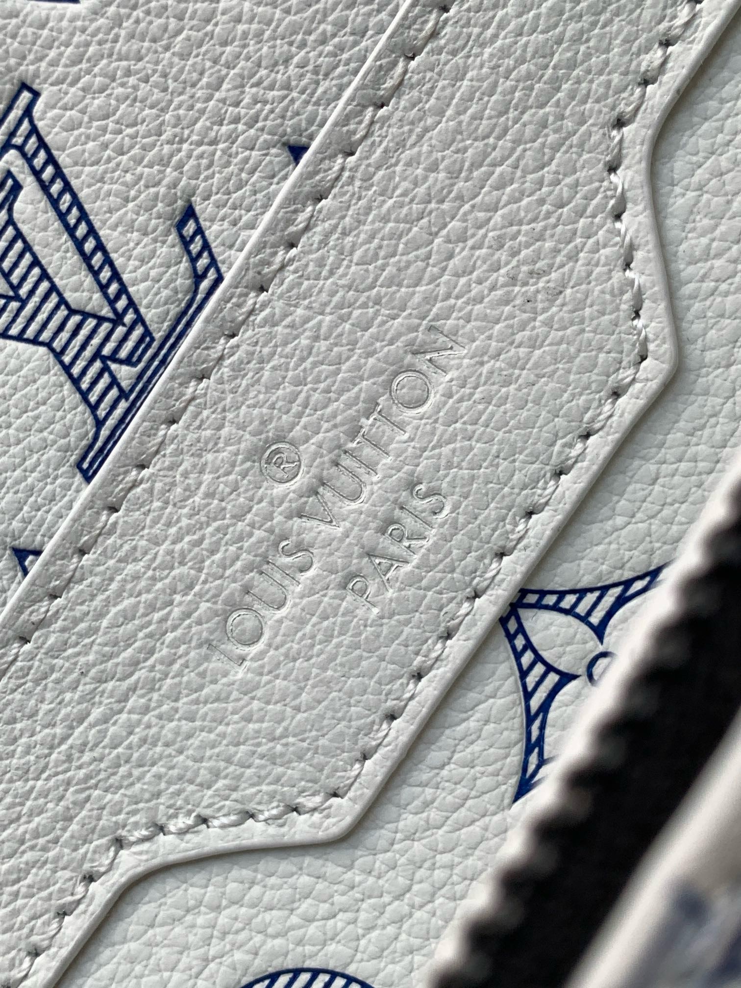 Trio Messenger Bag Monogram Shadow Leather White - Bag | LOUIS VUITTON