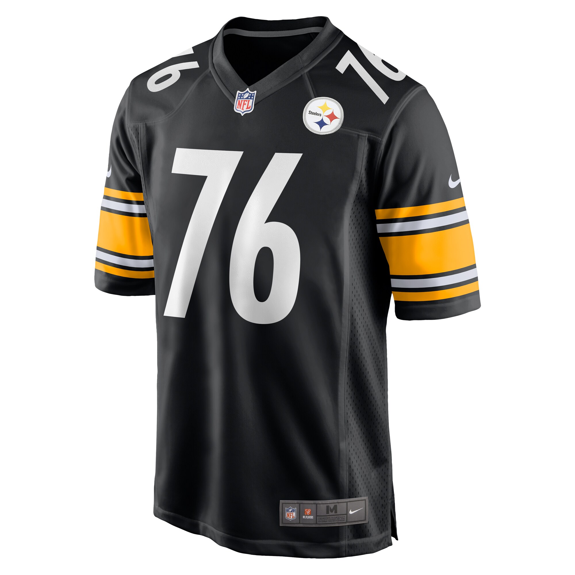 Troy Fautanu Pittsburgh Steelers Nike 2024 NFL Draft First Round Pick Player Game Jersey - Black