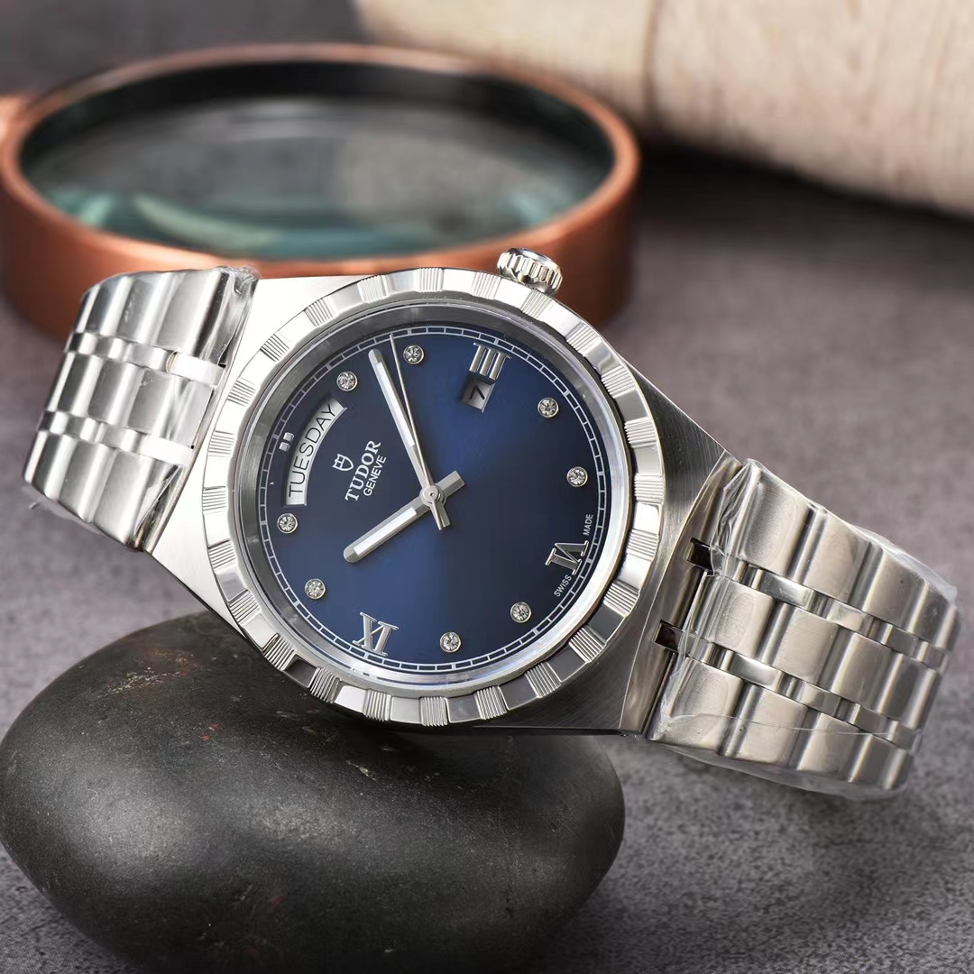 Tudor Royal Blue Dial stainless - Tudor Royal Blue Dial - Stainless - Image 4