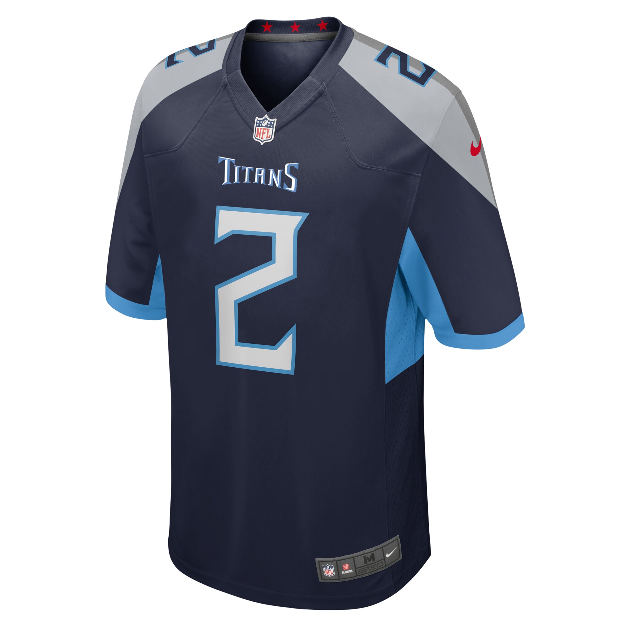 Tyjae Spears Tennessee Titans Nike  Game Jersey -  Navy