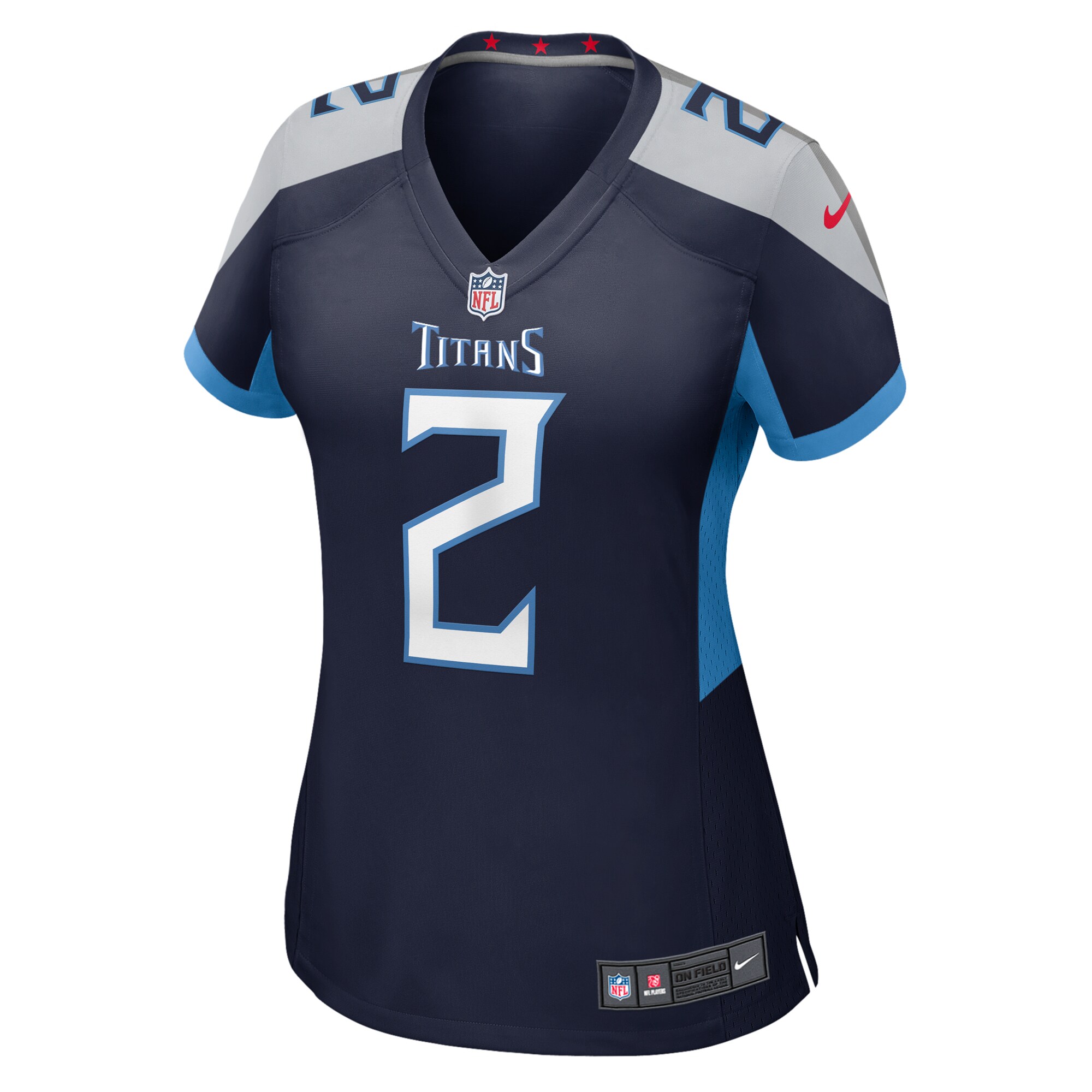 Tyjae Spears Tennessee Titans Nike Women's  Game Jersey -  Navy