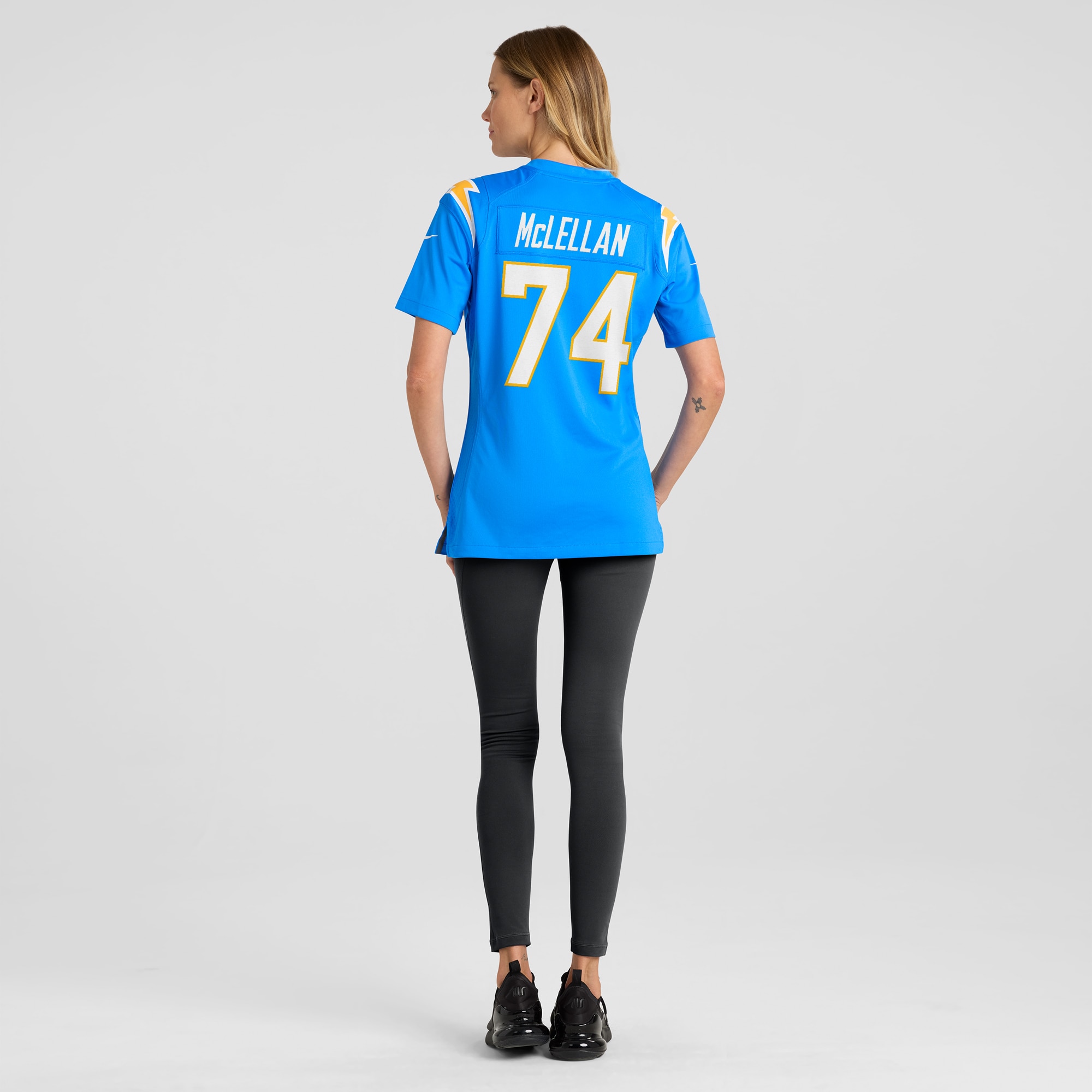Tyler McLellan Los Angeles Chargers Nike Women's  Game Jersey -  Powder Blue