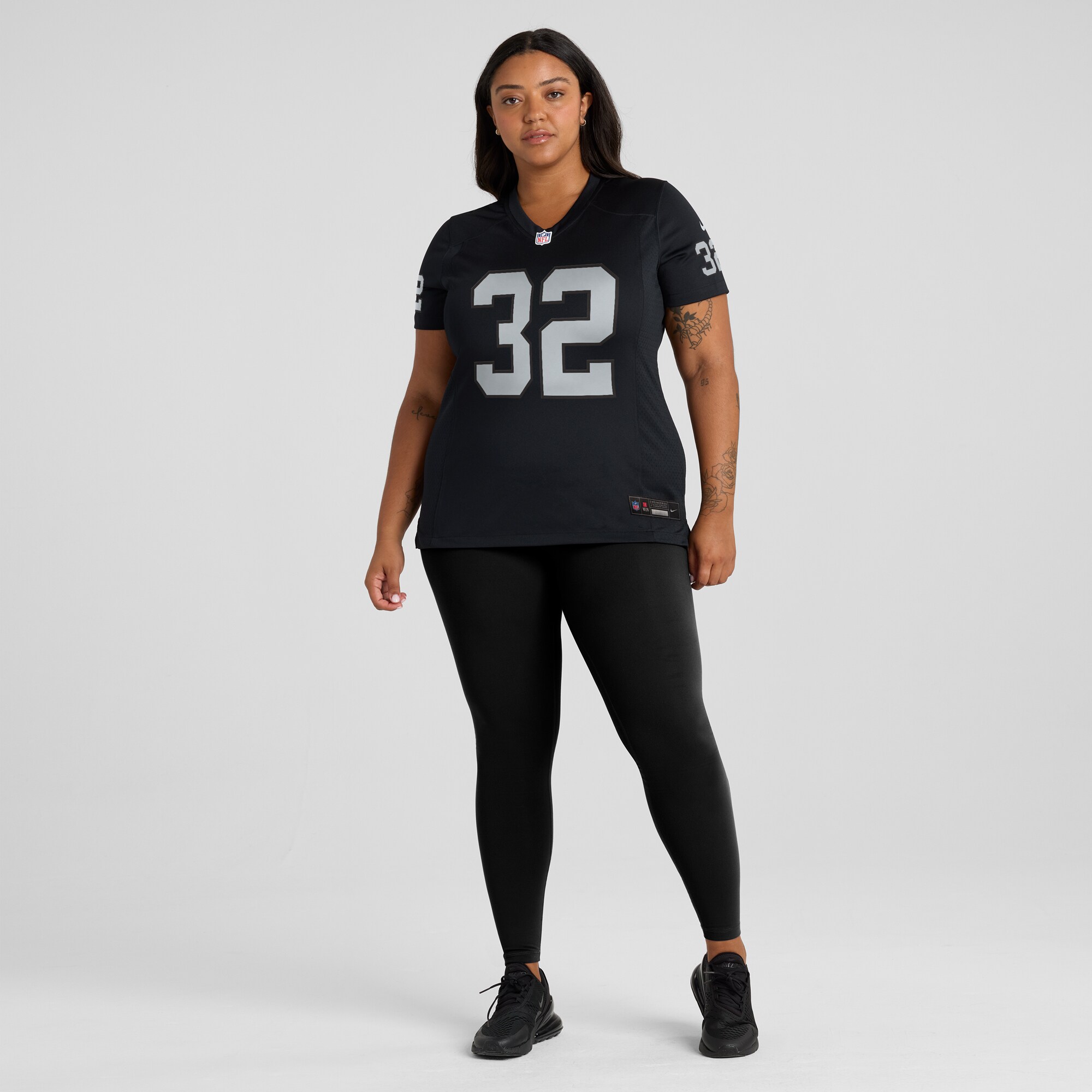 Tyreik McAllister Las Vegas Raiders Nike Women's  Game Jersey -  Black