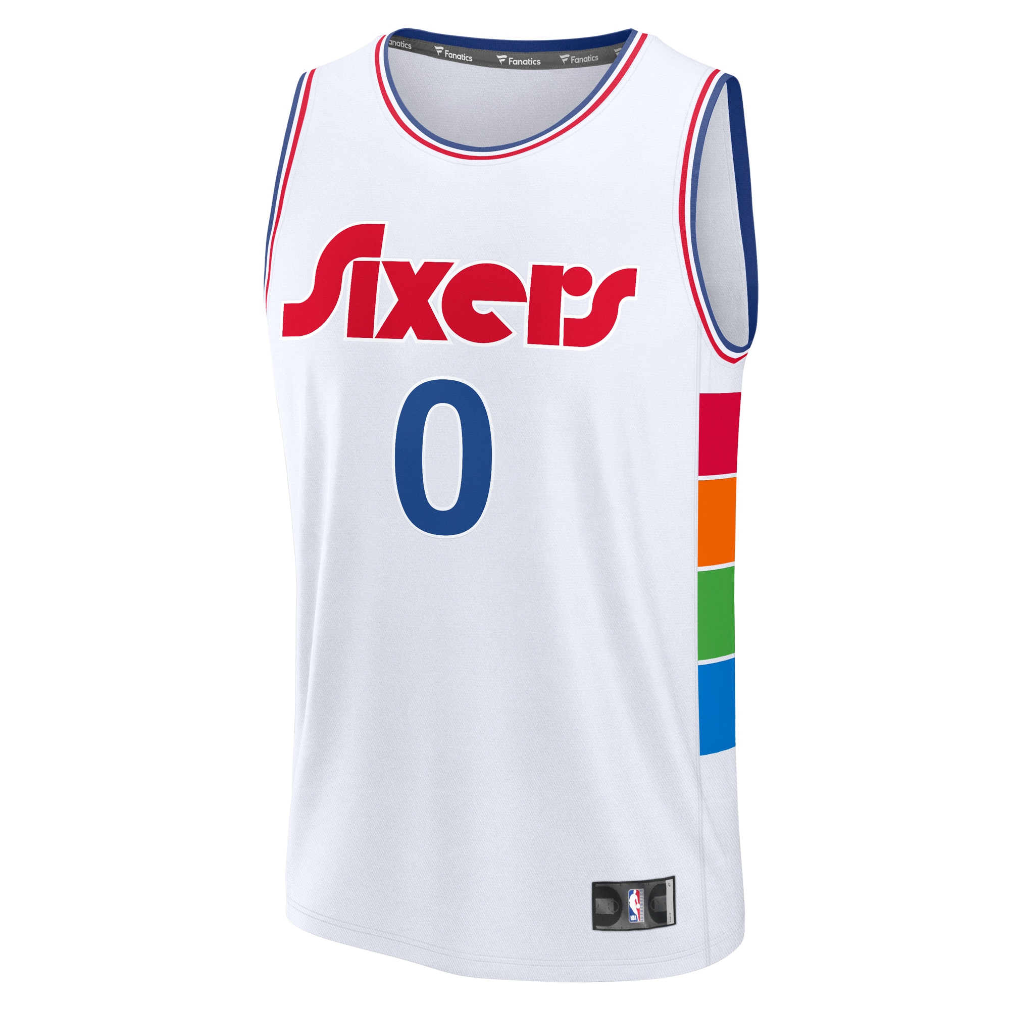 Tyrese Maxey 76ers City Jersey - Ultimate Fanatics 2024/25 White Edition