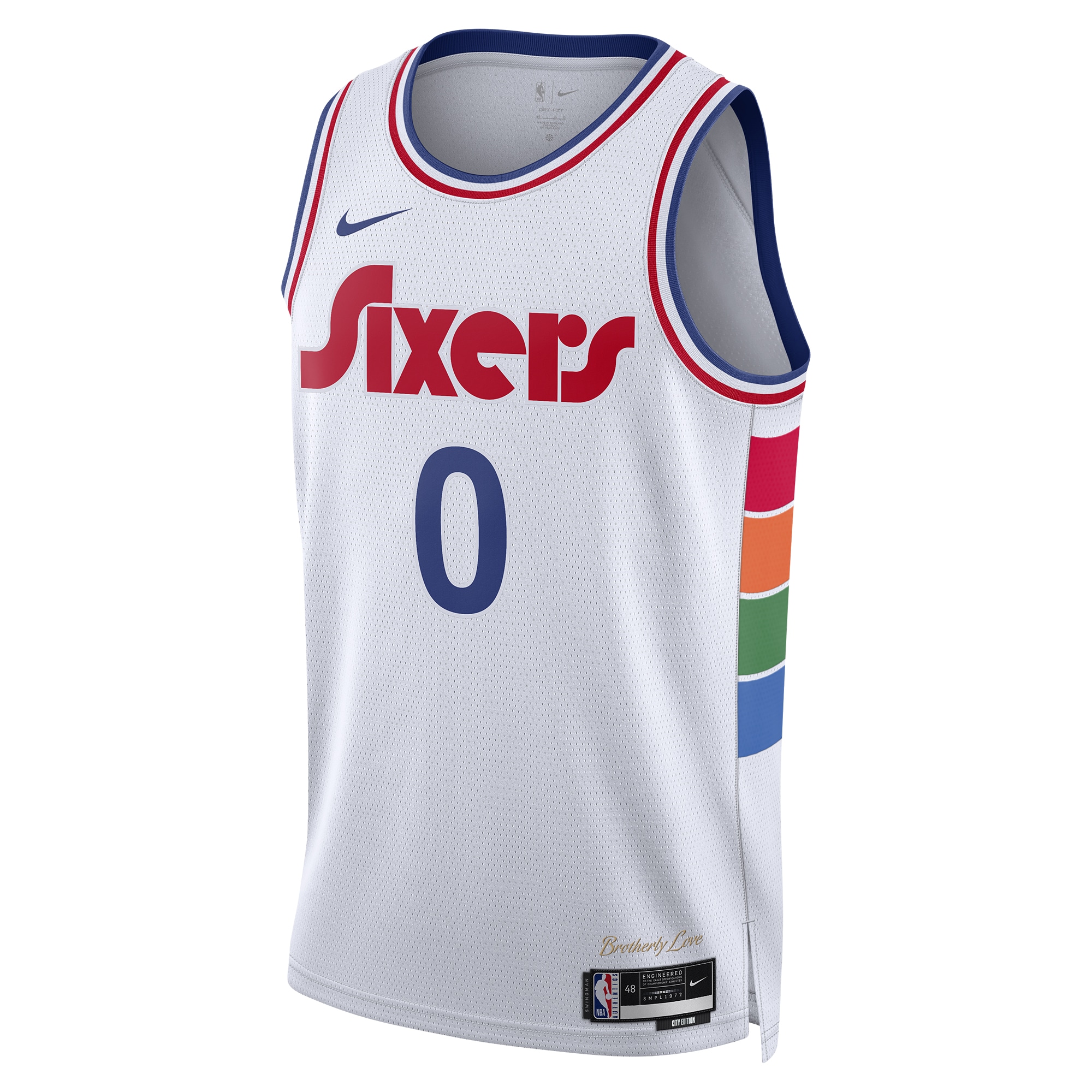 Tyrese Maxey 76ers City Jersey - Stunning 2024 Nike Swingman Edition