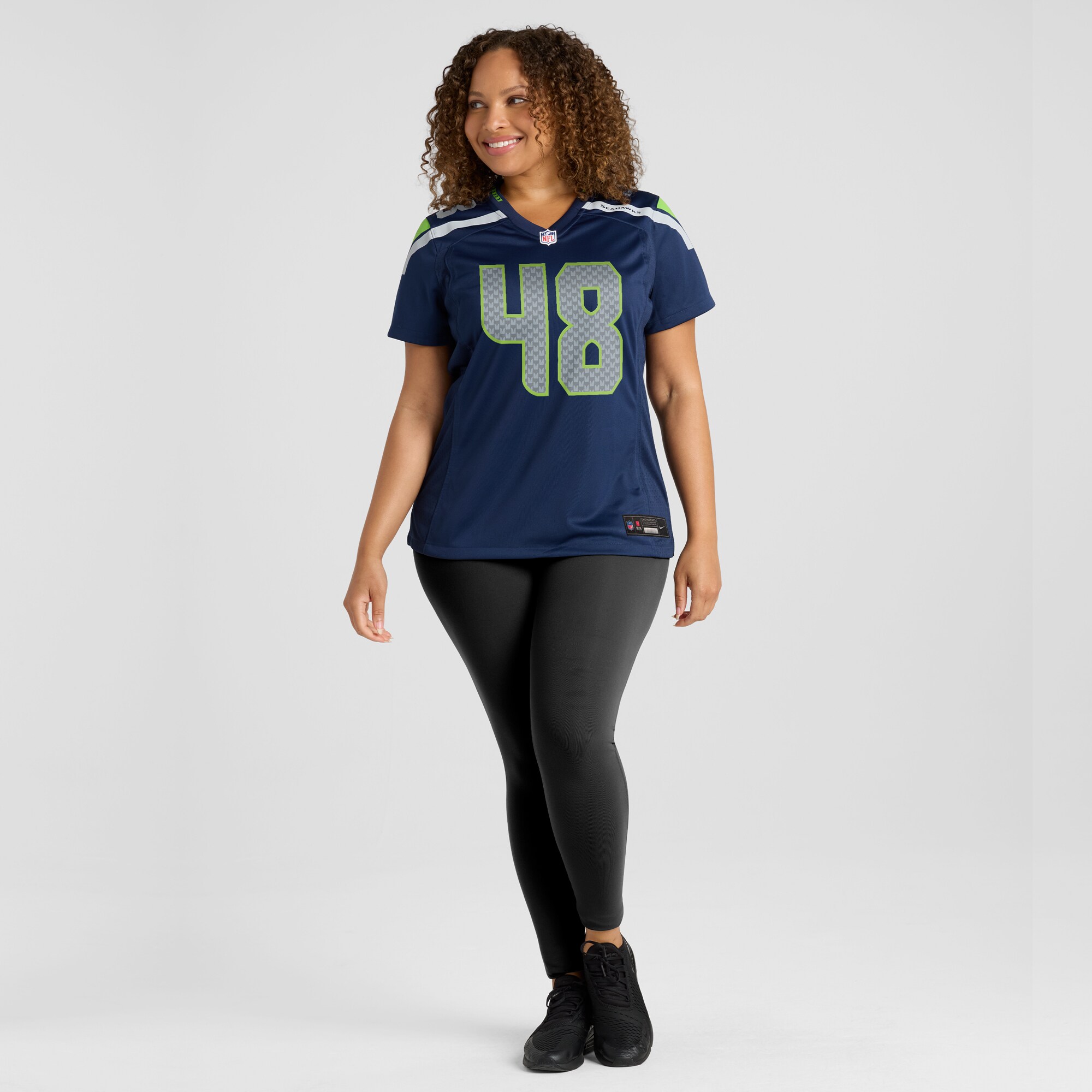 Tyrice Knight Seattle Seahawks Nike Women's  Game Jersey -  College Navy