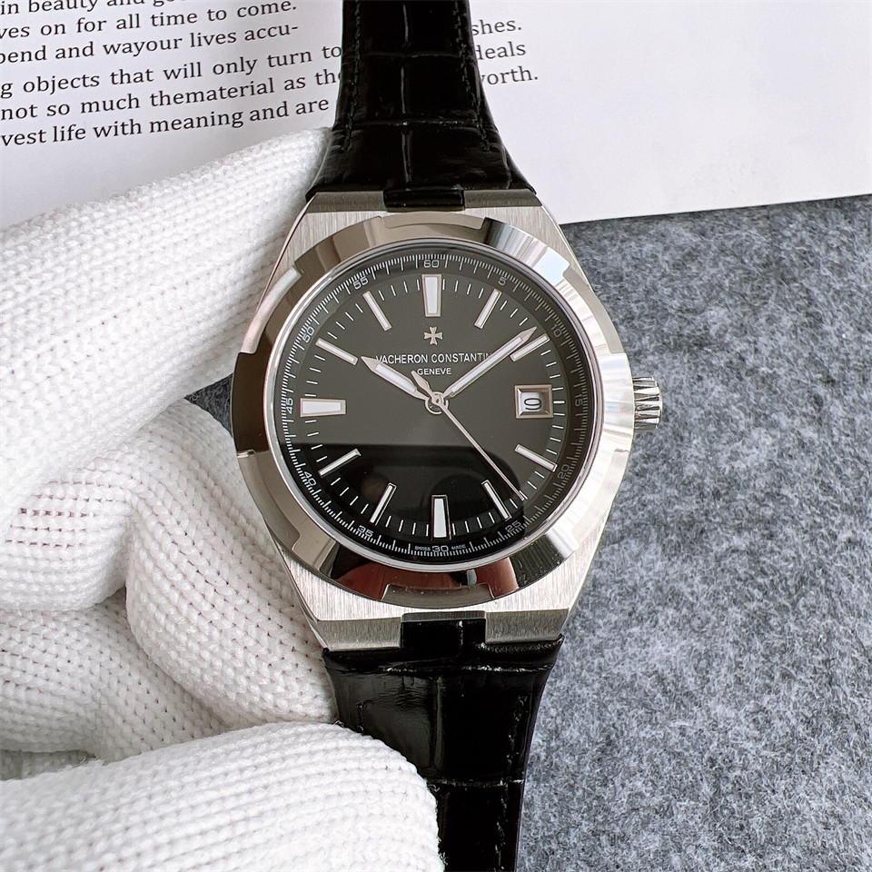 Vacheron Constantin Black Leather - Vacheron Constantin Black