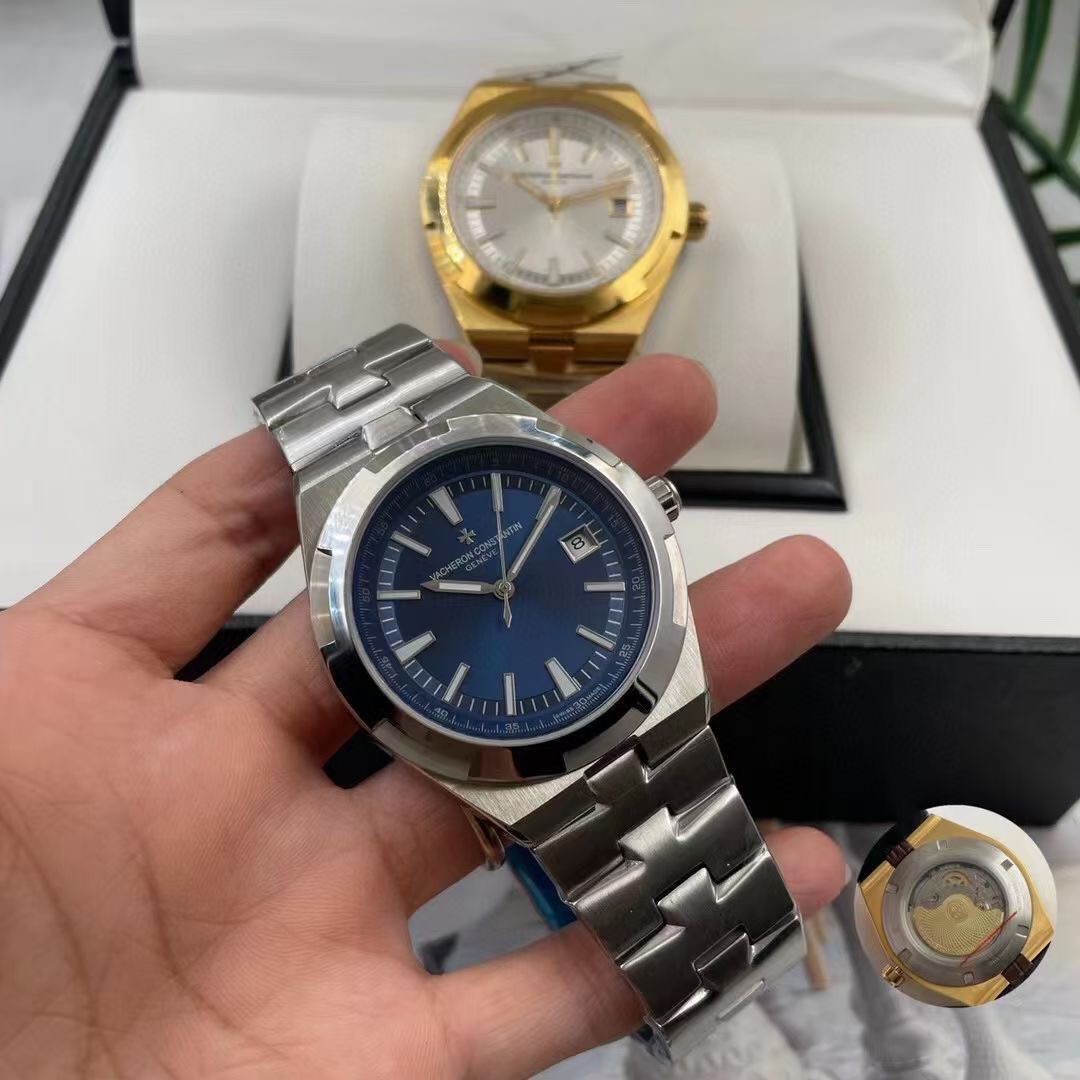 stainless Vacheron Constantin Blue Dial - Vacheron Constantin Blue