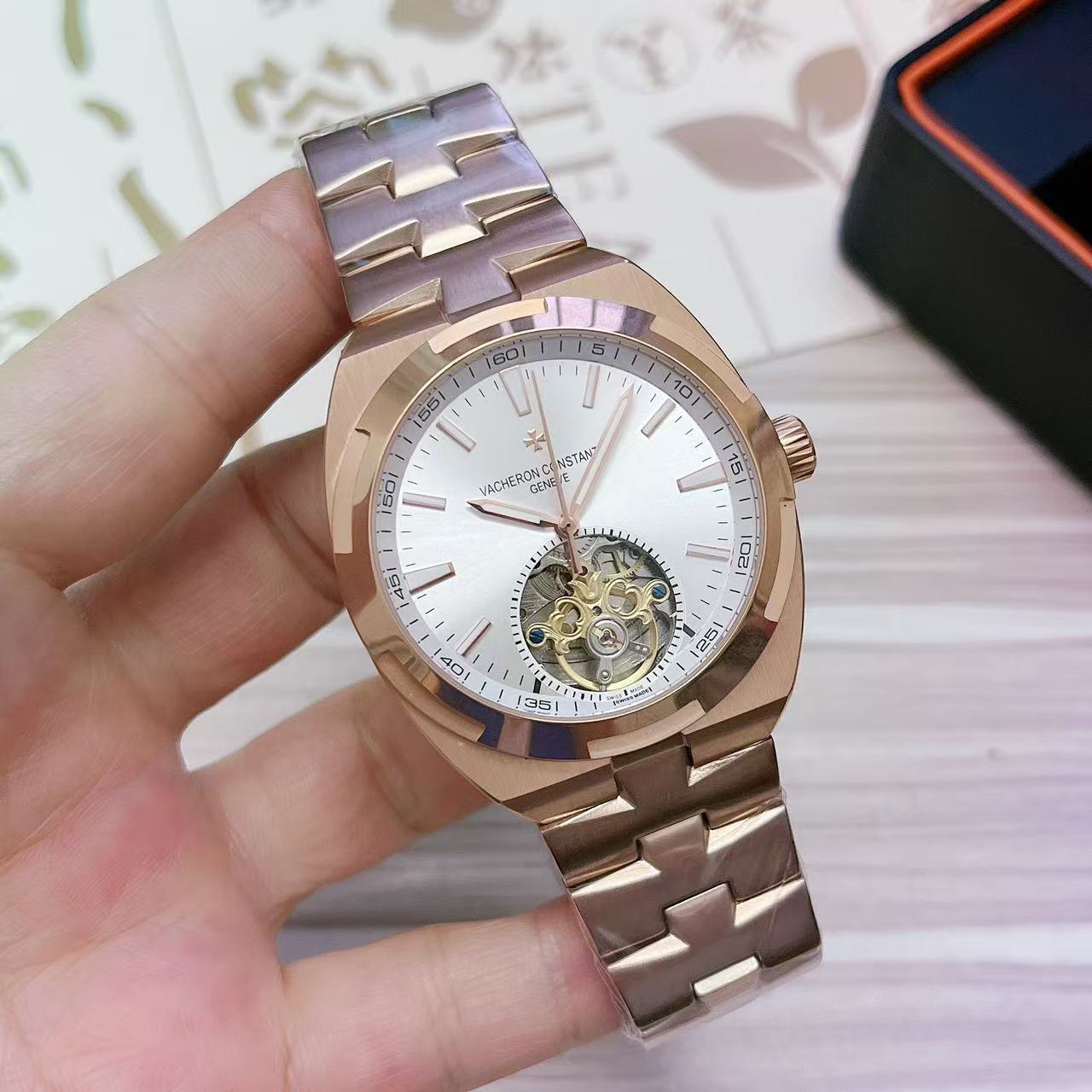 white Vacheron Constantin Rose Gold - Vacheron Constantin Rose Gold