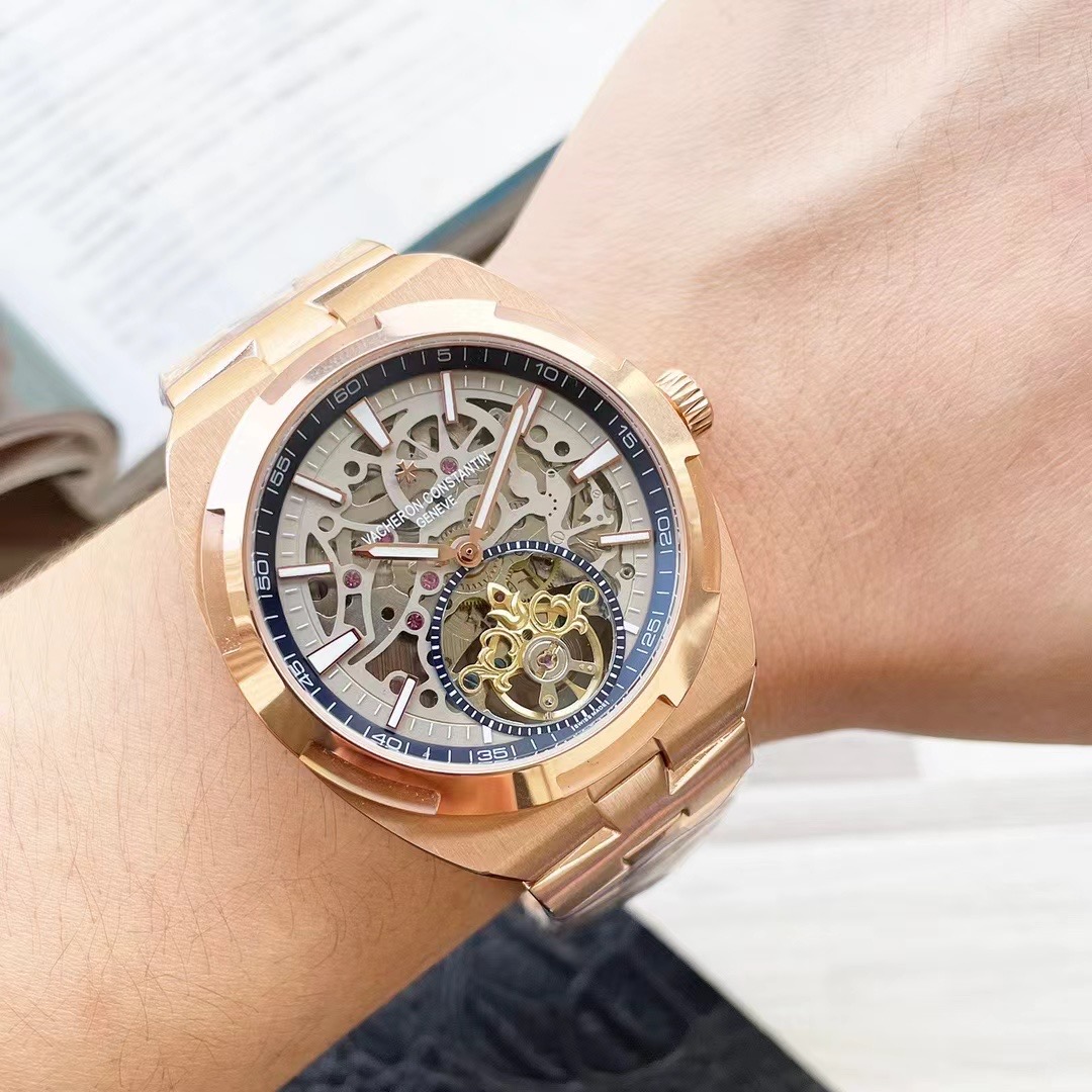 Vacheron Constantin Skeleton Blue - Vacheron Constantin Overseas - Image 6