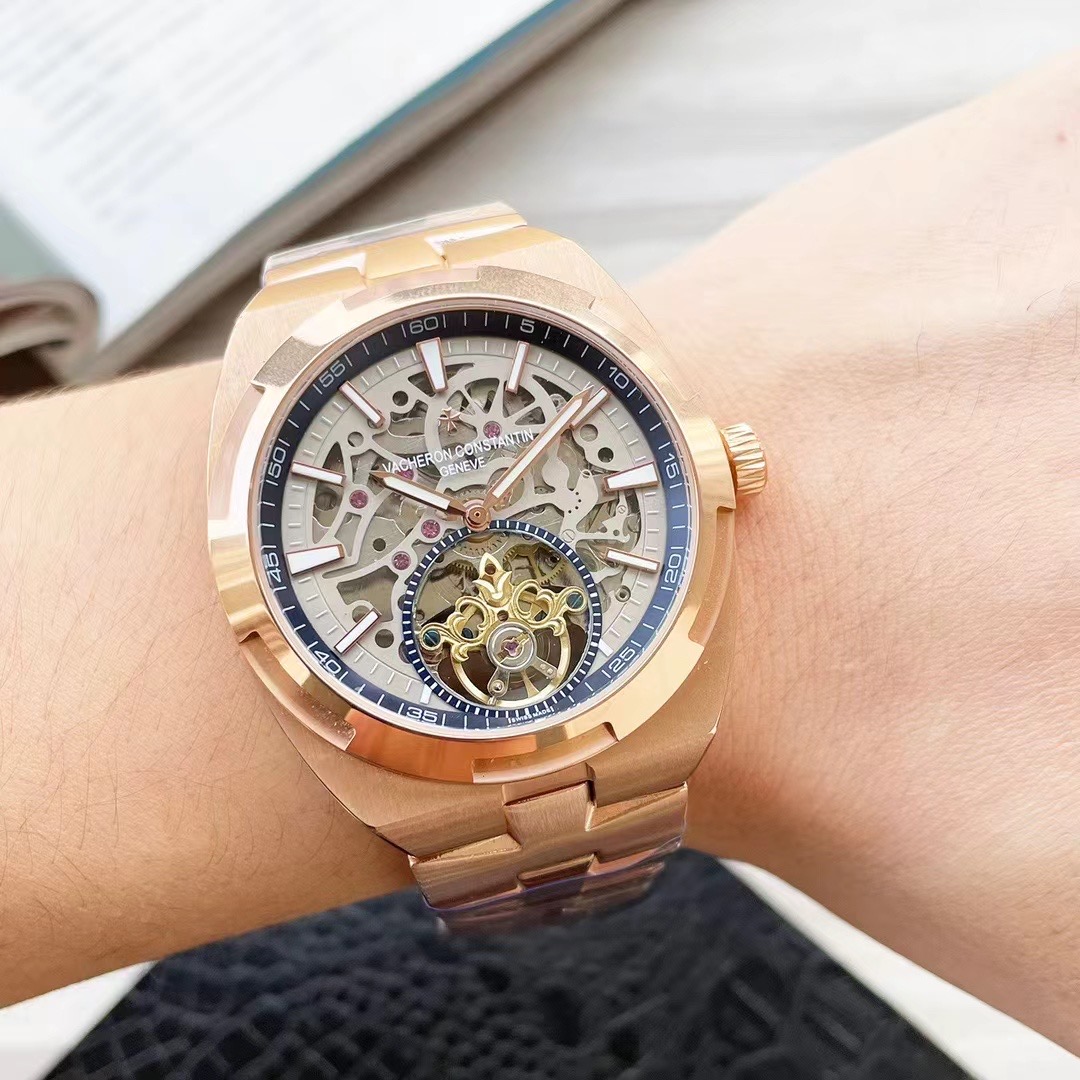 Vacheron Constantin Skeleton Blue - Vacheron Constantin Overseas - Image 5