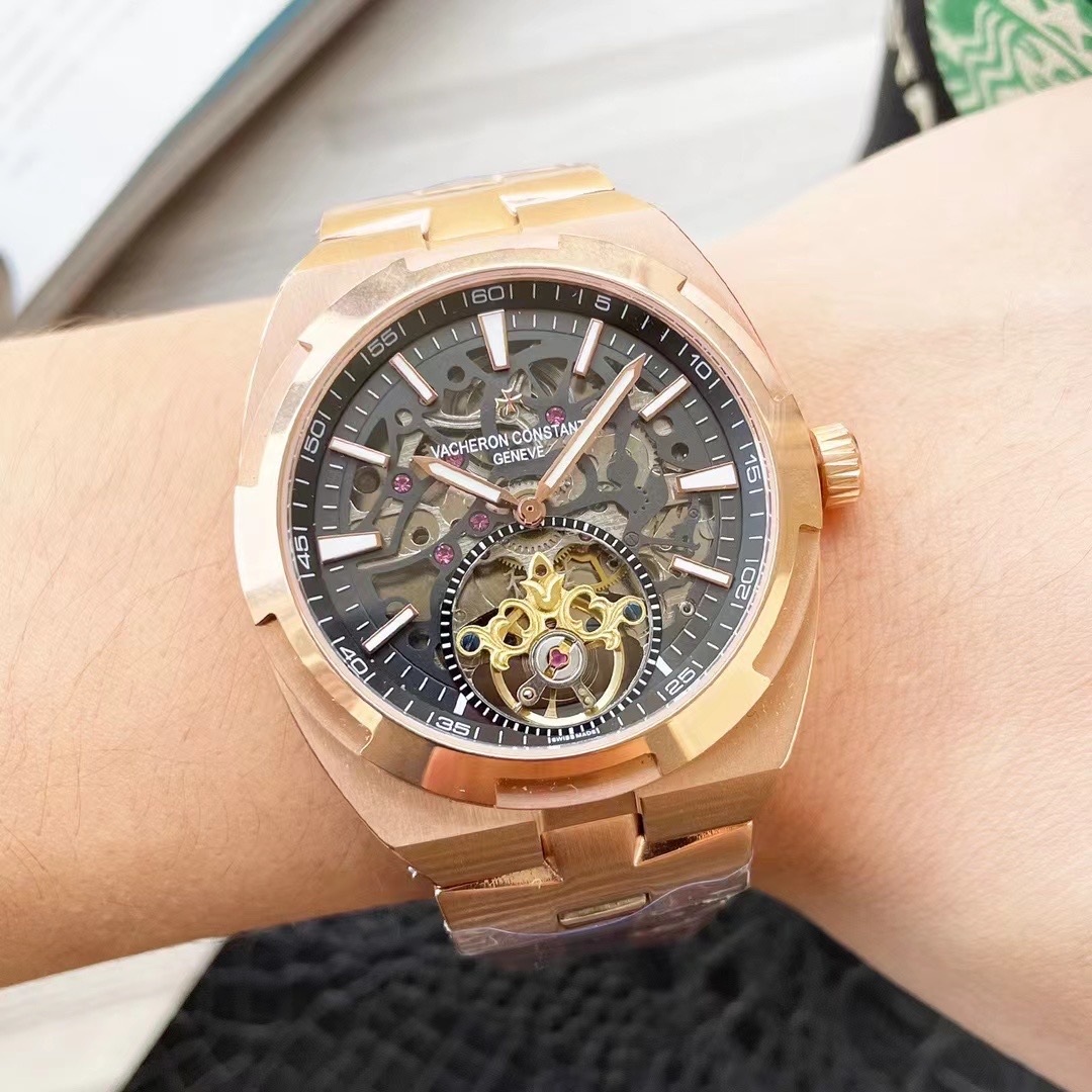 Vacheron Constantin Skeleton Blue - Vacheron Constantin Overseas - Image 4