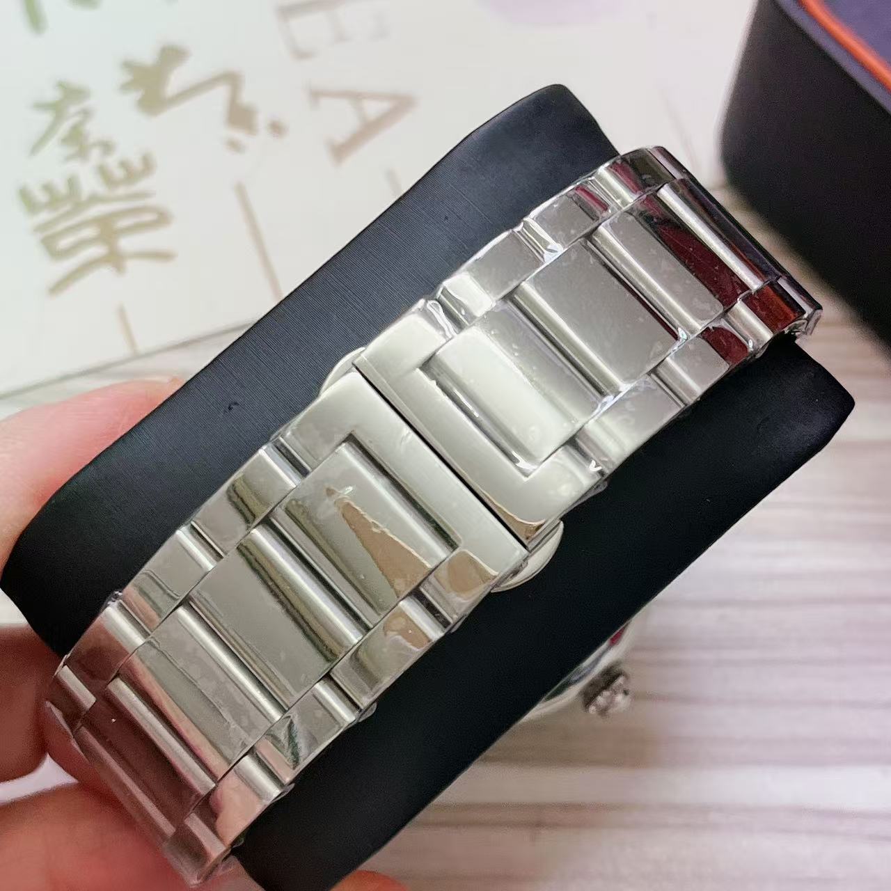 Vacheron Constantin Tourbillon - Silver Steel Watch - Image 4
