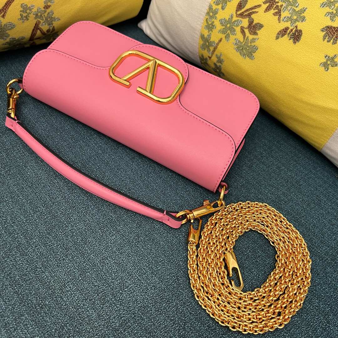 Valentino Detachable Strap Shoulder Bags pink  for Women for sale | eBay