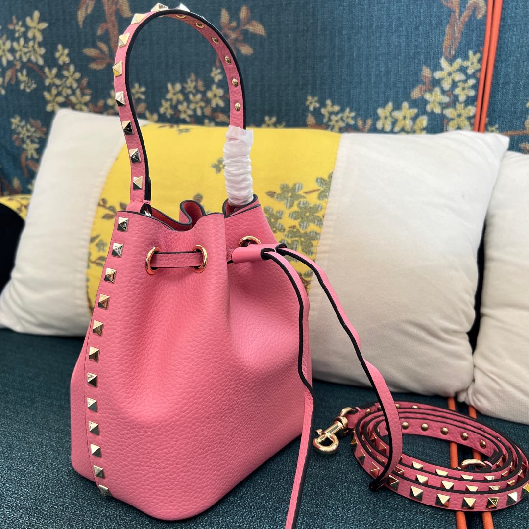 Valentino Garavani Handbags Women Leather Pink/Water Lilac