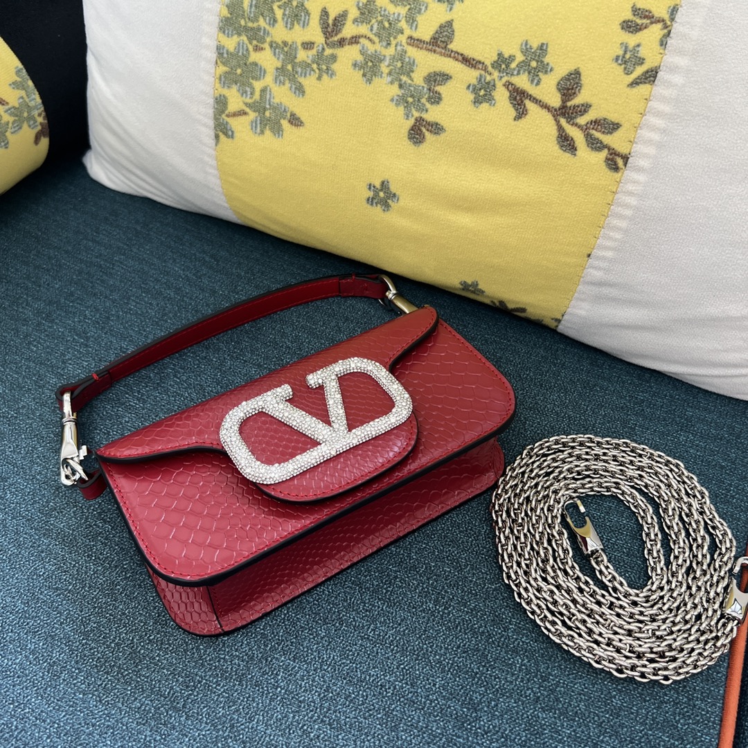 VALENTINO GARAVANI LOCÒ EMBROIDERED SMALL