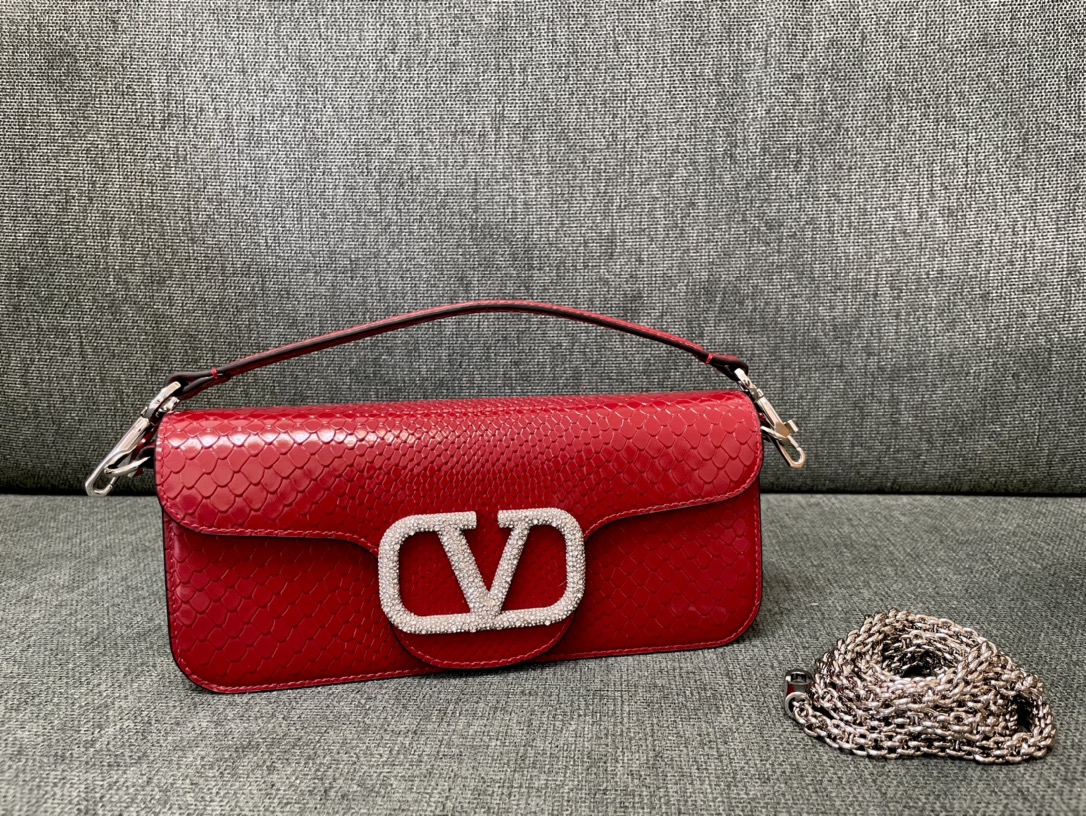 Valentino Garavani Locò shoulder bag for Women - Red