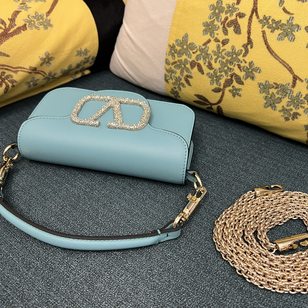 Valentino Garavani Locò Small Shoulder BagMINI With Jewel Logo