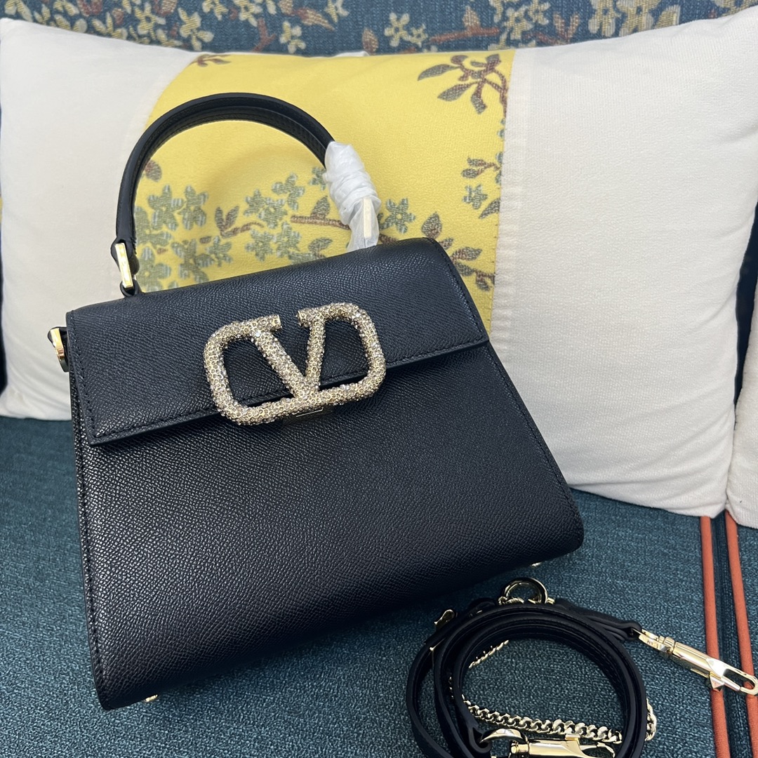 Valentino Garavani logo-embelished Tote Bag | Black