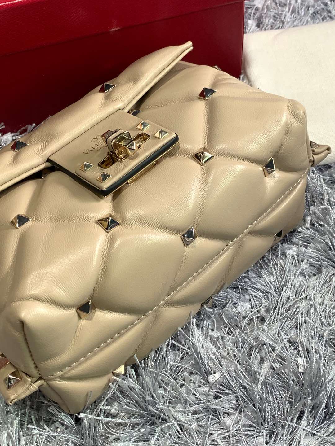 VALENTINO GARAVANI Nappa Small Candystud Crossbody