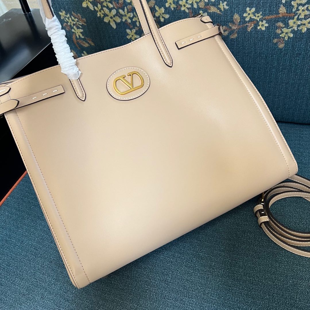 VALENTINO GARAVANI - Nellcôte Small Suede Tote Bag |