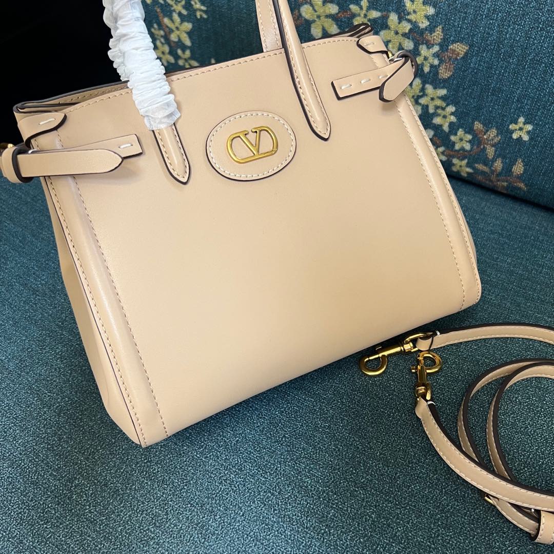 Valentino Garavani Small Antibes Tote Bag | Neutrals