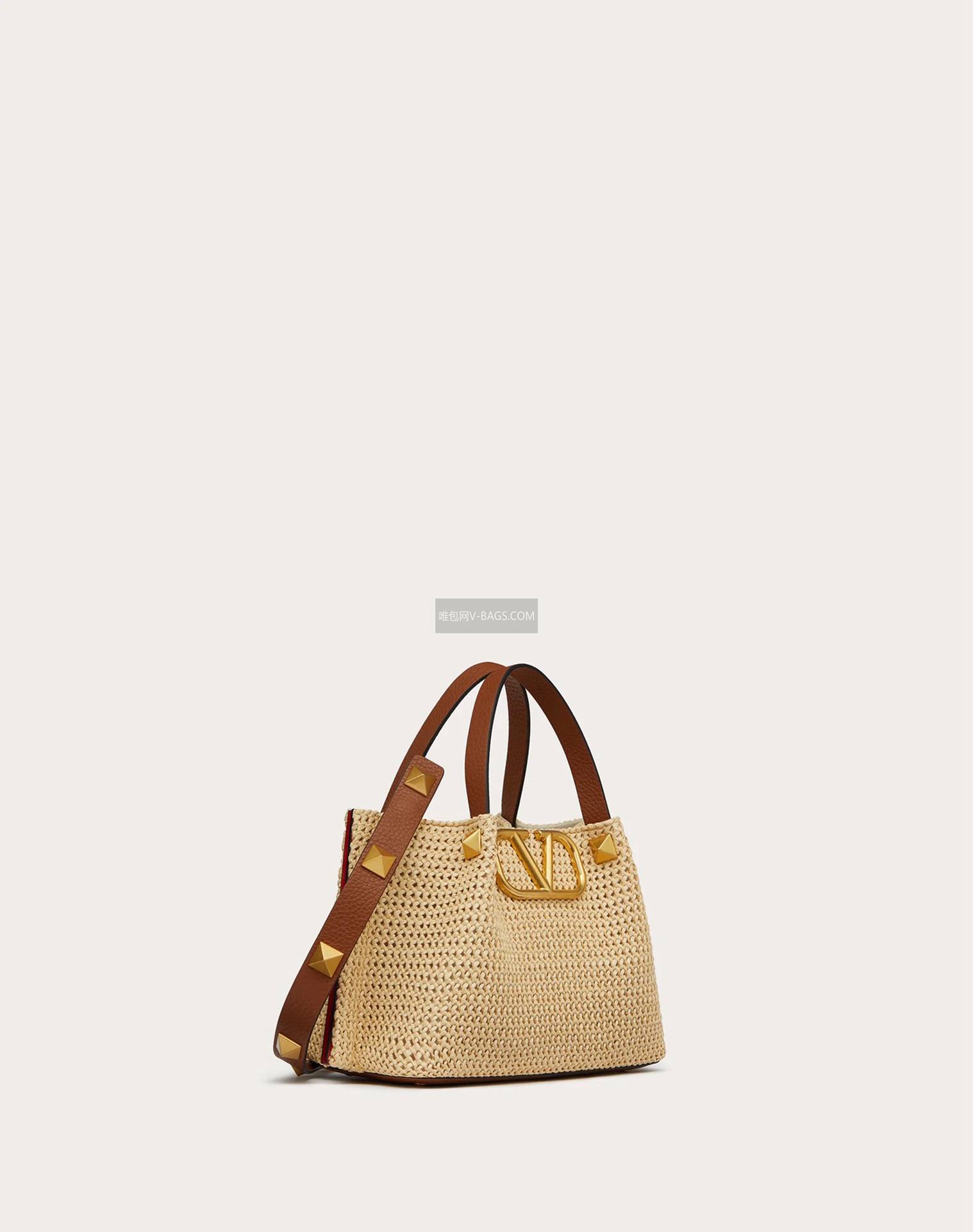 Valentino Garavani VLOGO Roman Stud Small Perforated