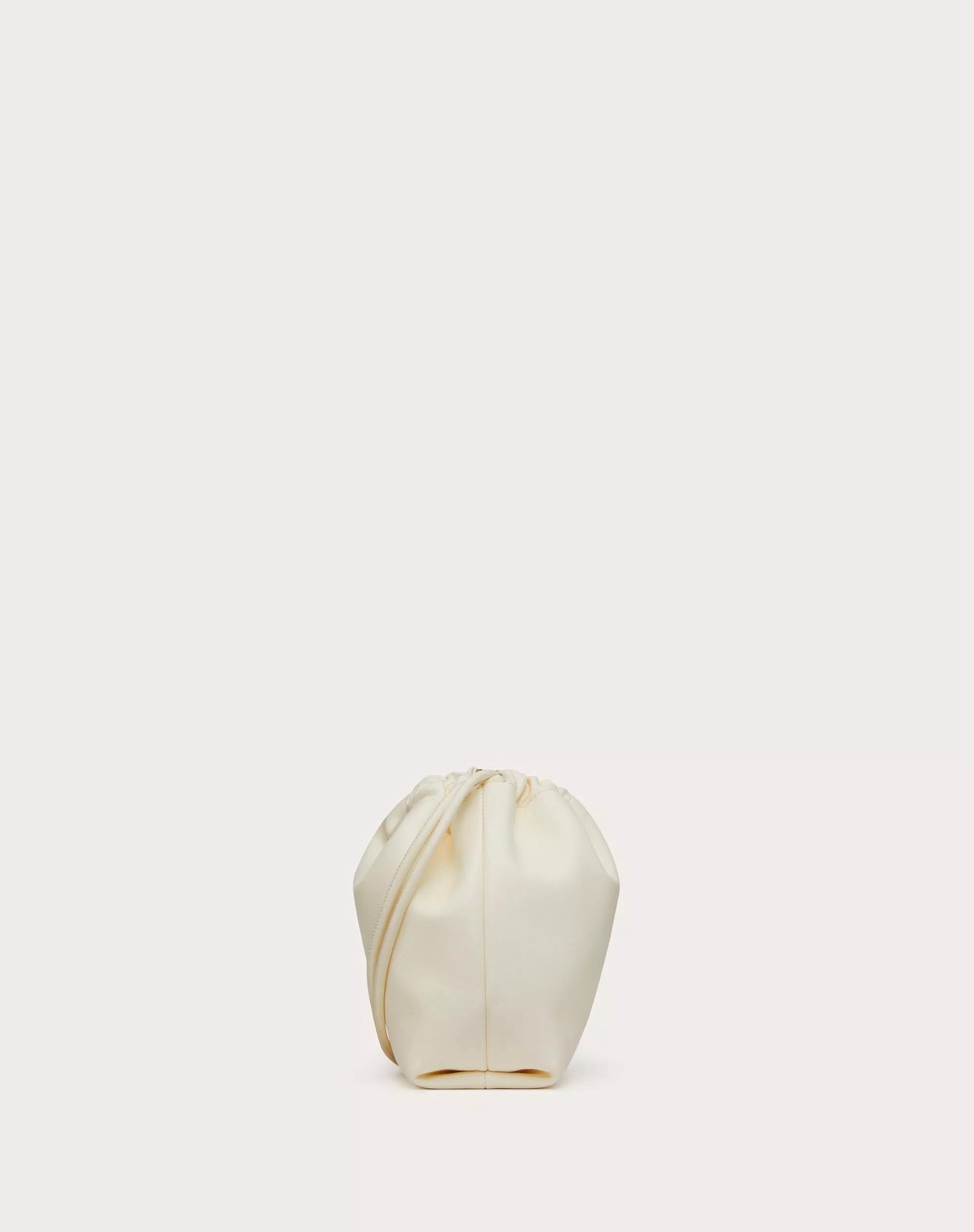 Valentino Garavani Vlogo Signature Mini Bucket Bag In White - 29%