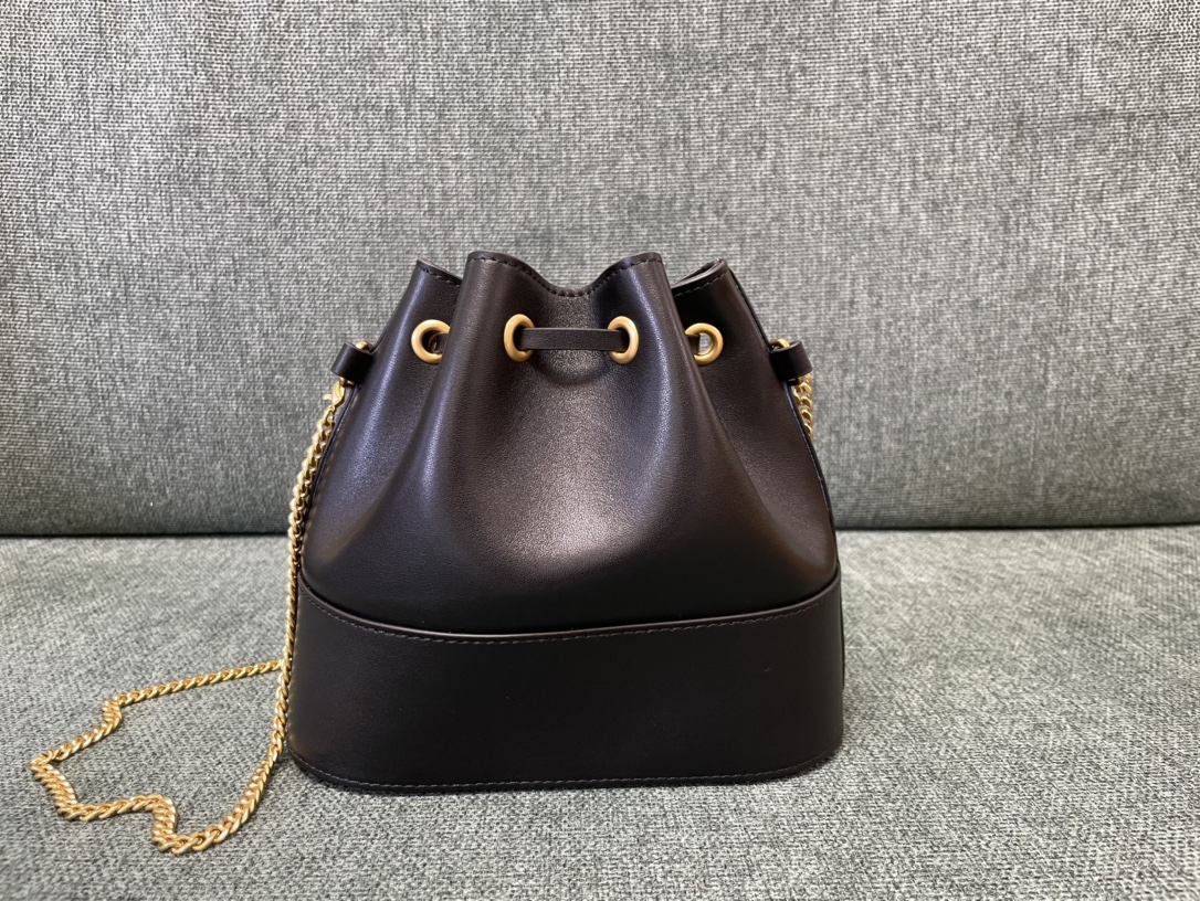Valentino Mini Bucket Bag In Nappa With Vlogo Signature Chain for  Valentino  00459