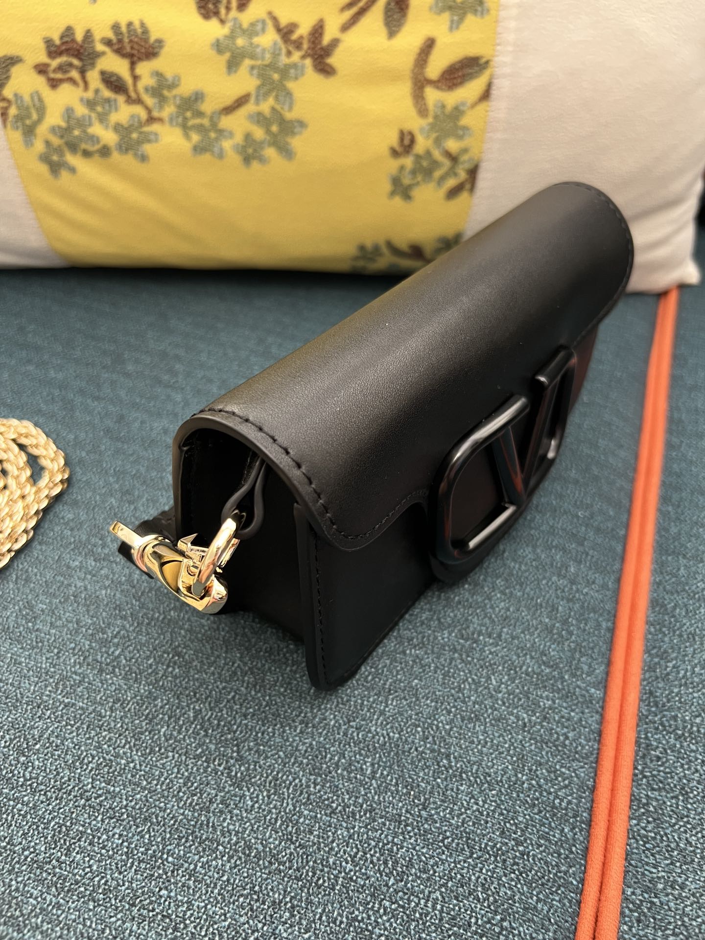 Valentino Mini Valentino Garavani Locò Crossbody Calfskin Bag for M