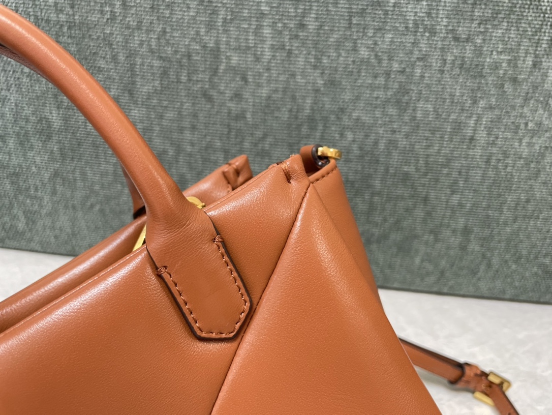 Valentino One Stud Handle Bag - Neutrals Handle Bags,