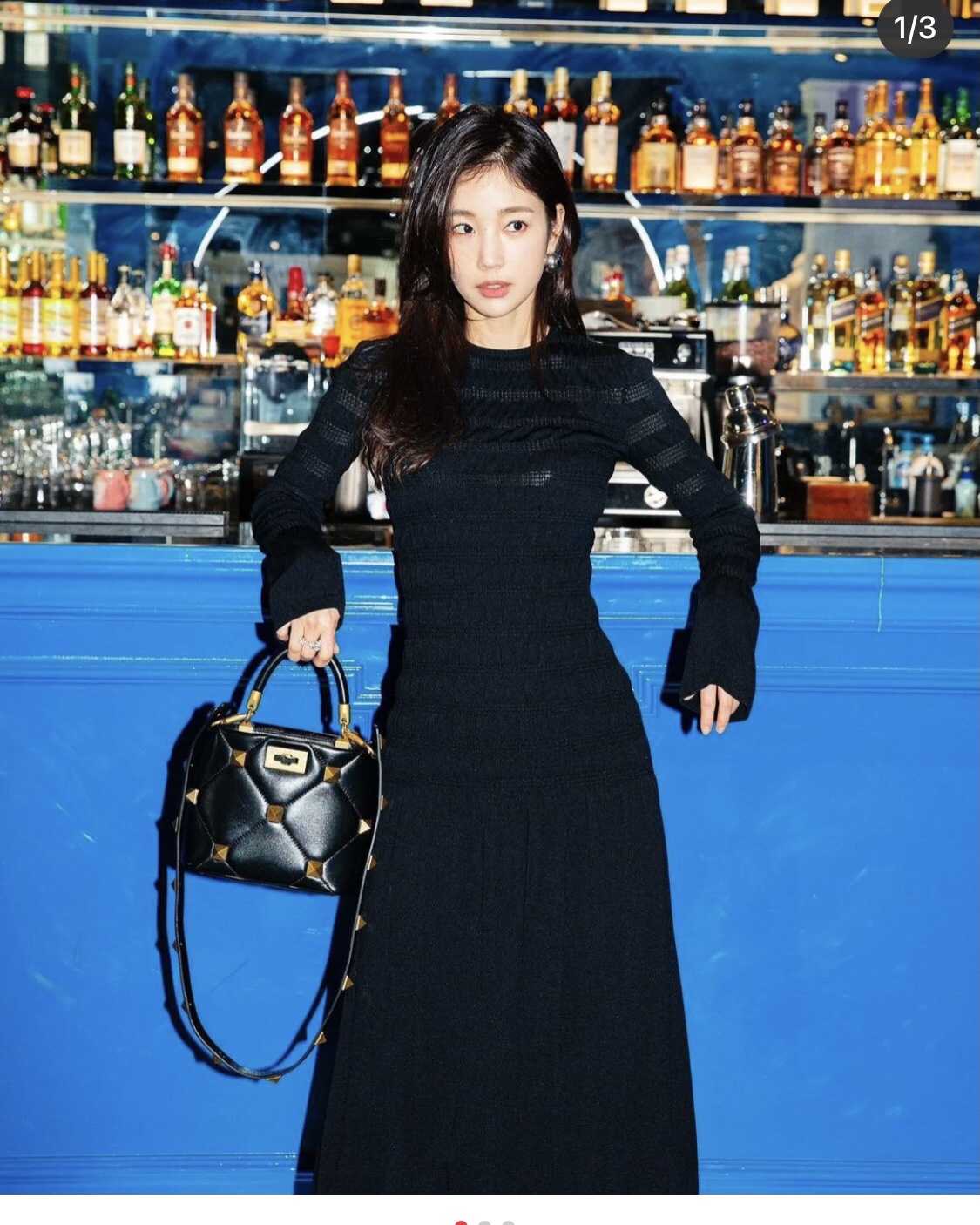 Valentino Rockstud Top Handle Bag - Black Handle Bags,