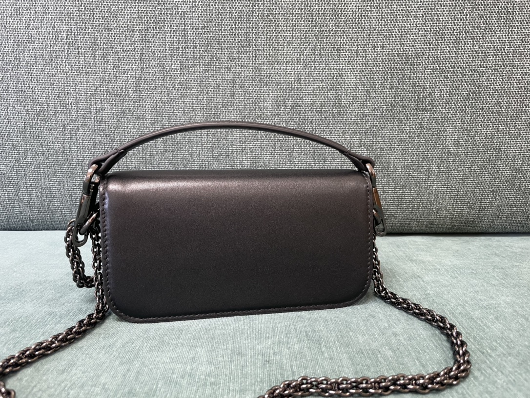 Valentino Vlogo Loco Small Leather Shoulder Bag Women' black